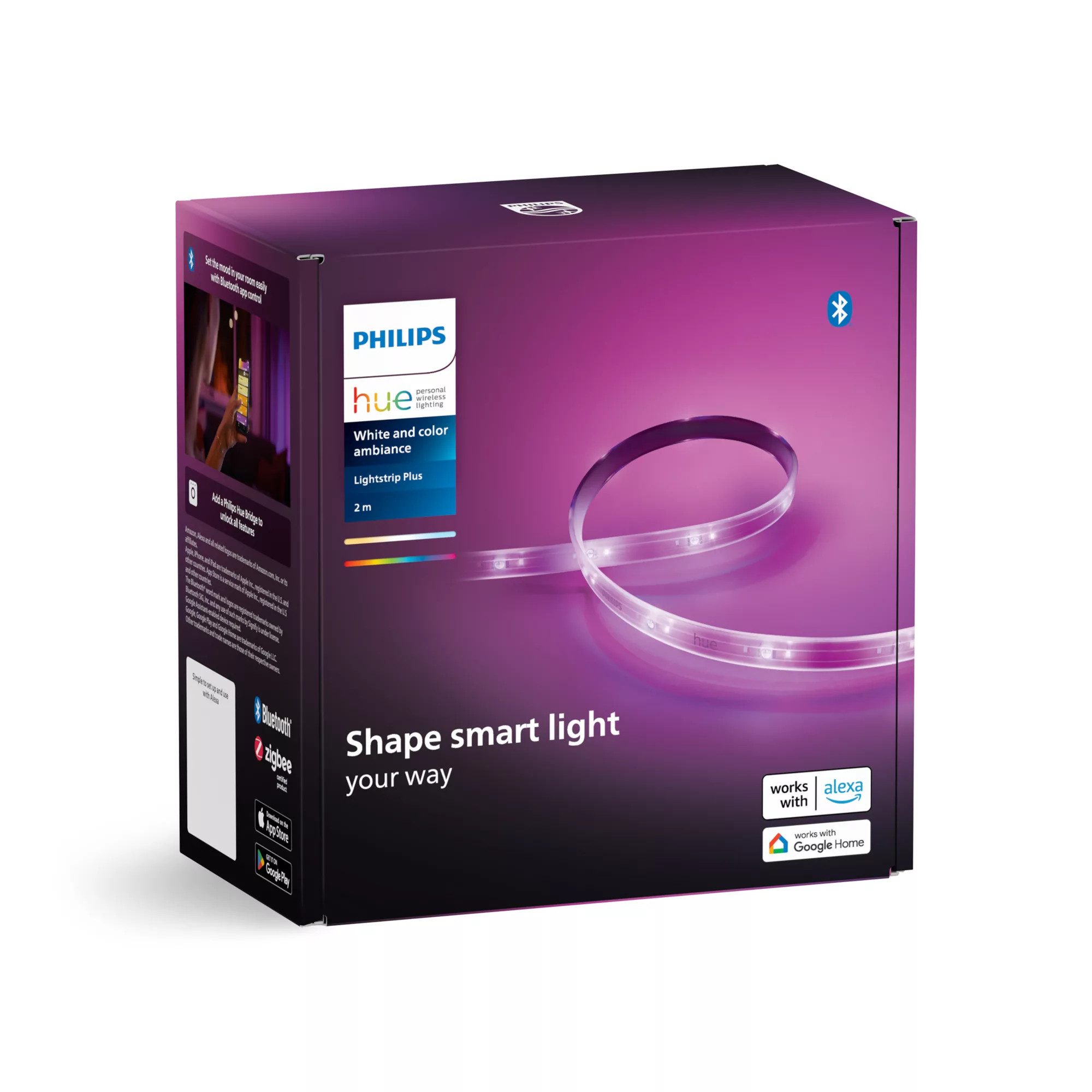 Philips Hue Bluetooth Lightstrip Plus 2m günstig online kaufen