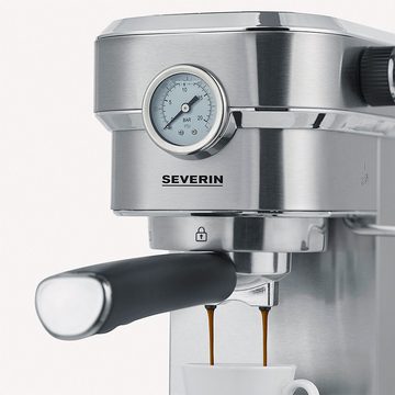 Severin Siebträgermaschine KA 5995, 1.1l Kaffeekanne