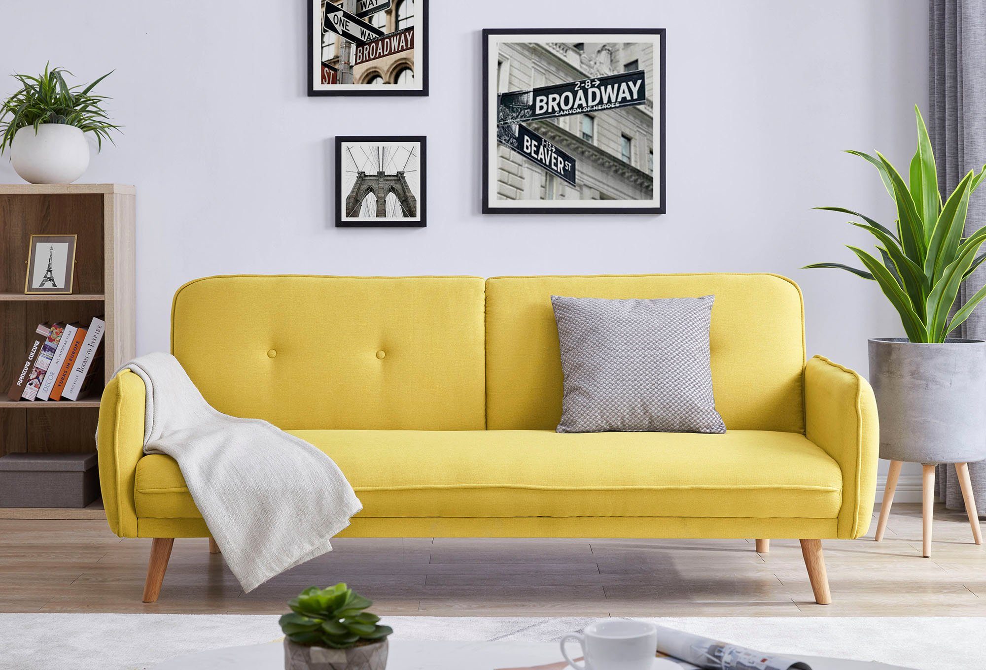 SalesFever Schlafsofa Linköping, 3-Stizer, Sofa, mit günstig online kaufen