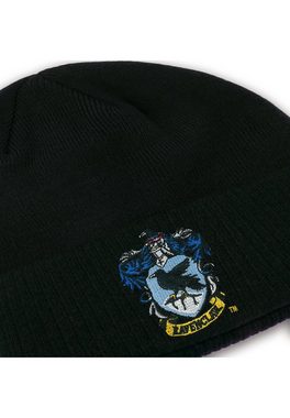 LOGOSHIRT Strickmütze Harry Potter - Ravenclaw mit toller Stickerei