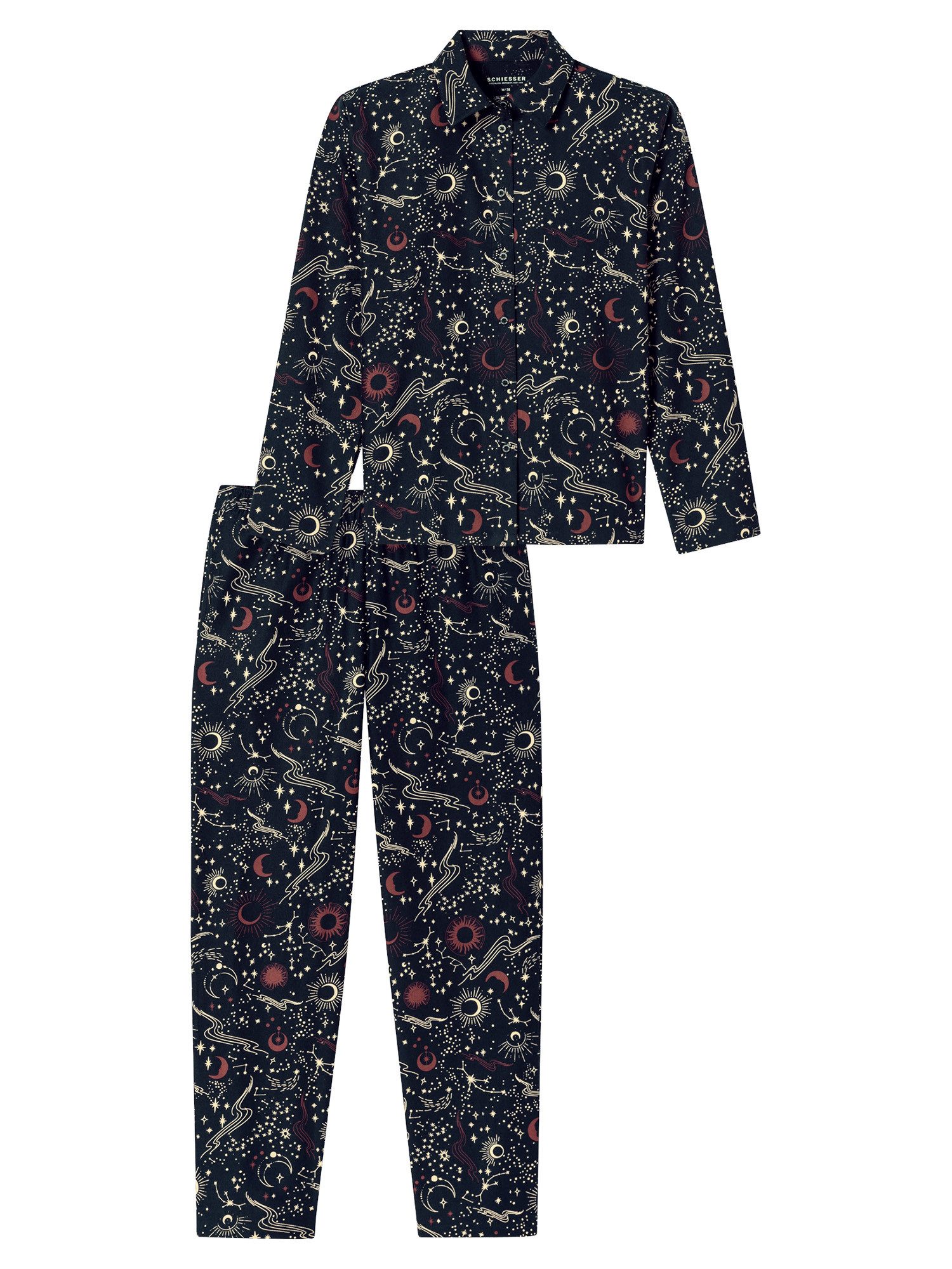 Schiesser Pyjama X-Mas Gifting Sets (2 tlg) schlafanzug schlafmode bequem günstig online kaufen