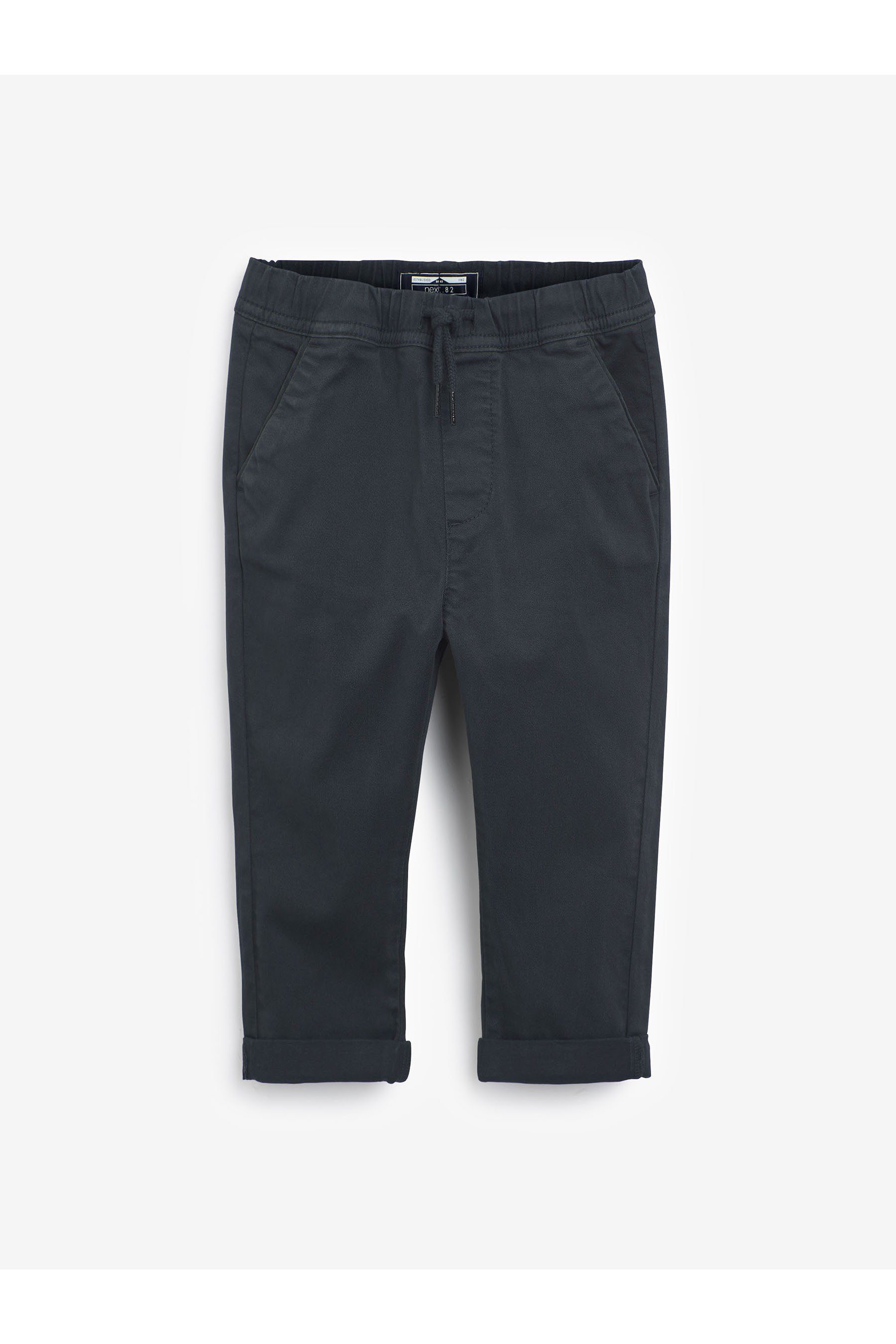 Next Chinohose Weit geschnittene Chinohose zum Hineinschlüpfen (1-tlg)