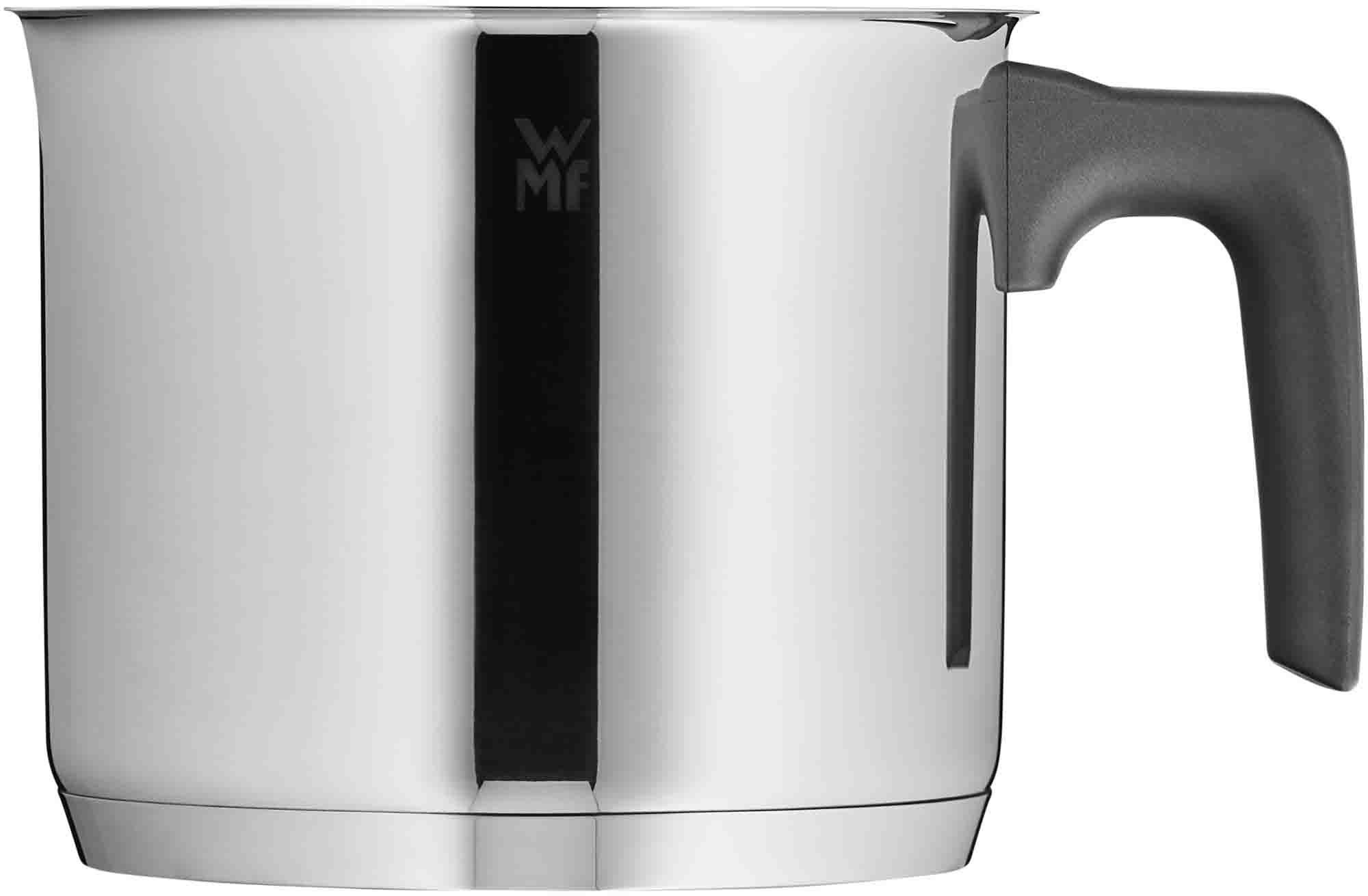 WMF Milchtopf kleiner Topf ohne Deckel, Cromargan® Edelstahl Rostfrei 18/10 (1-tlg), mit Ausguss und breitem Schüttrand, Induktion, 1,7 Liter