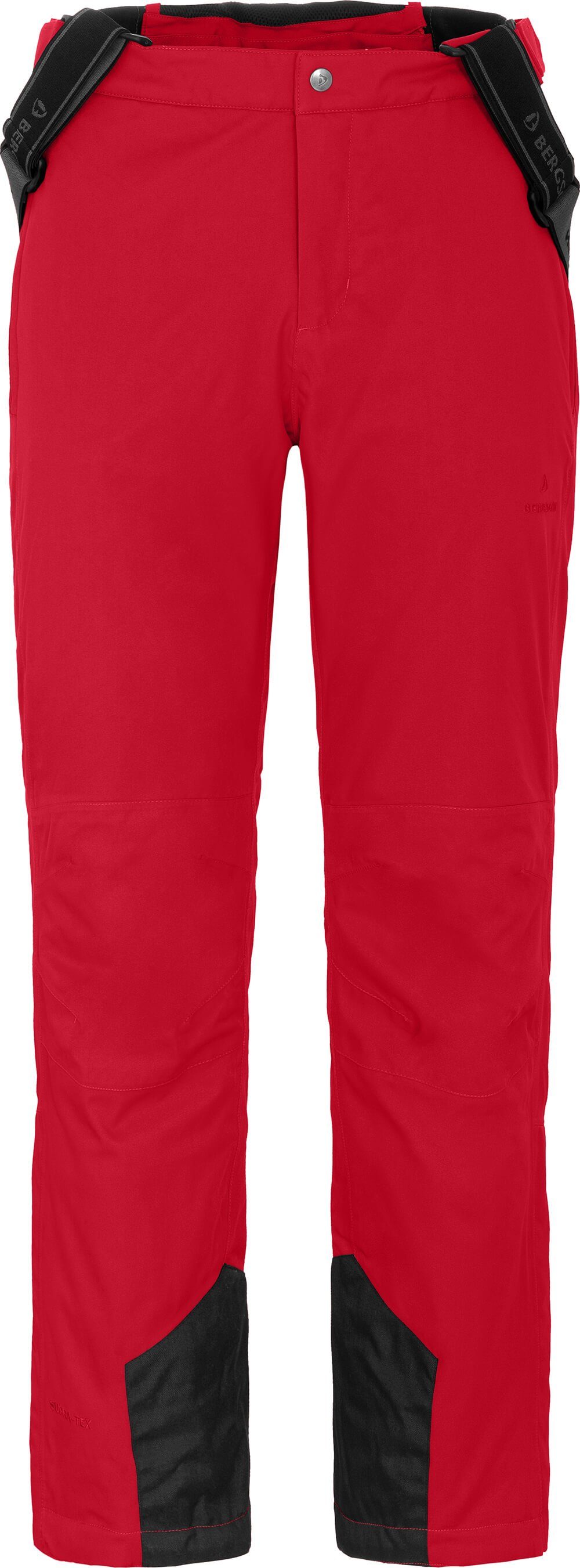 Bergson Skihose FROSTY RACE Herren Skihose, elastisch, 12000 mm Wassersäule, Kurzgrößen, China rot