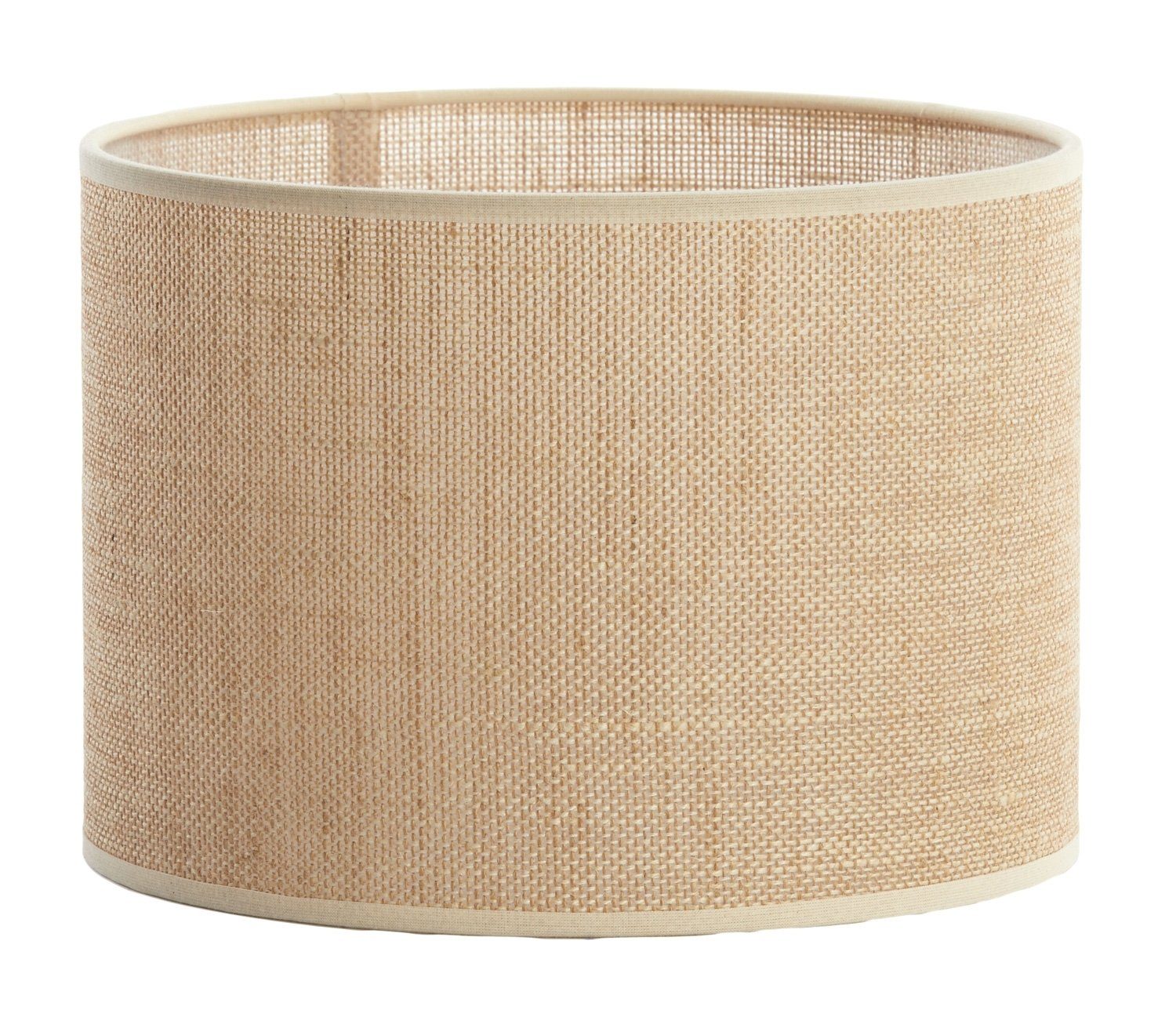Light & Living Lampenschirm SENDAI, Stoff, Beige, Ø 25 cm, Metallhalterung