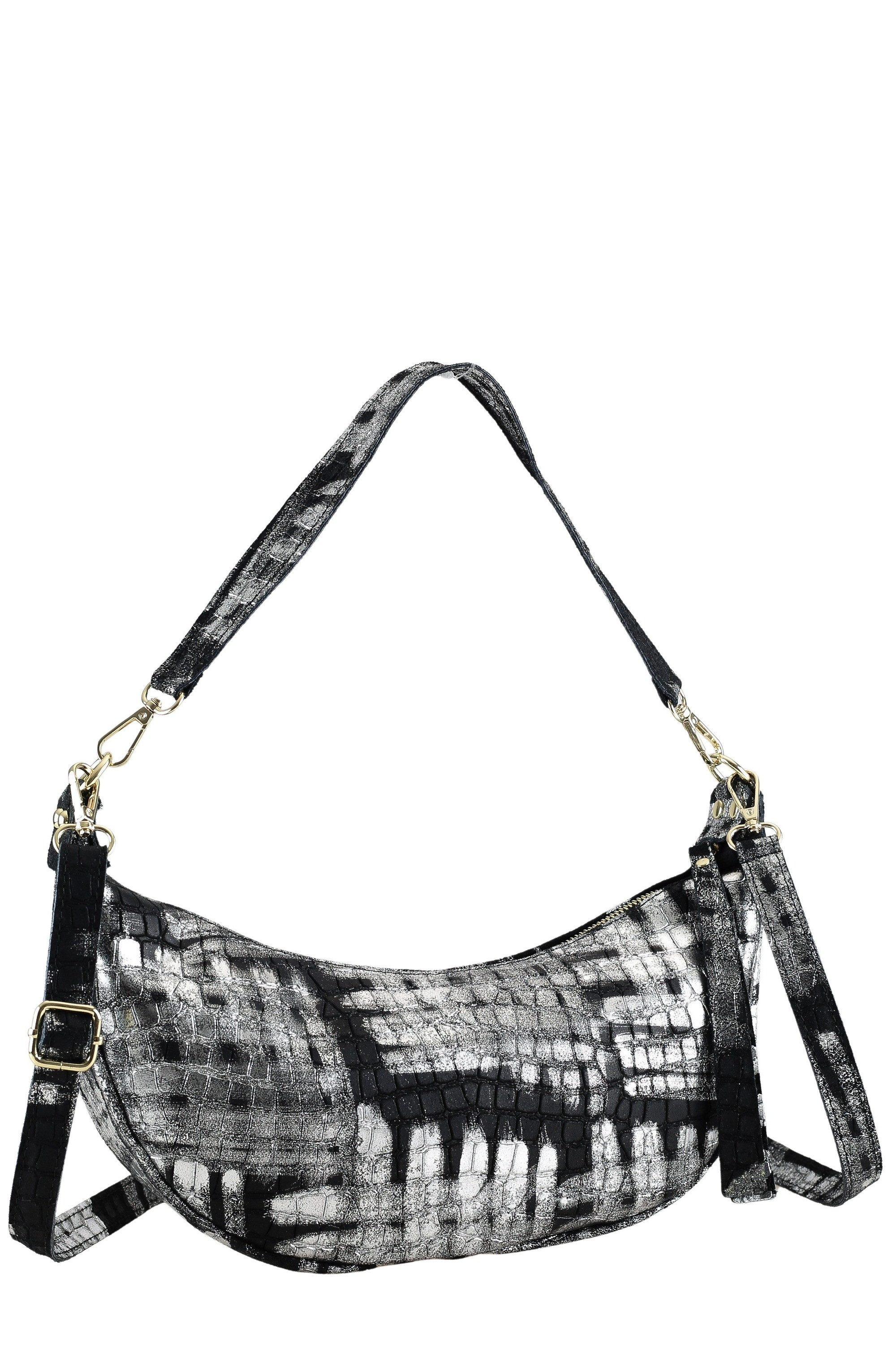 Schultertasche Silbermond