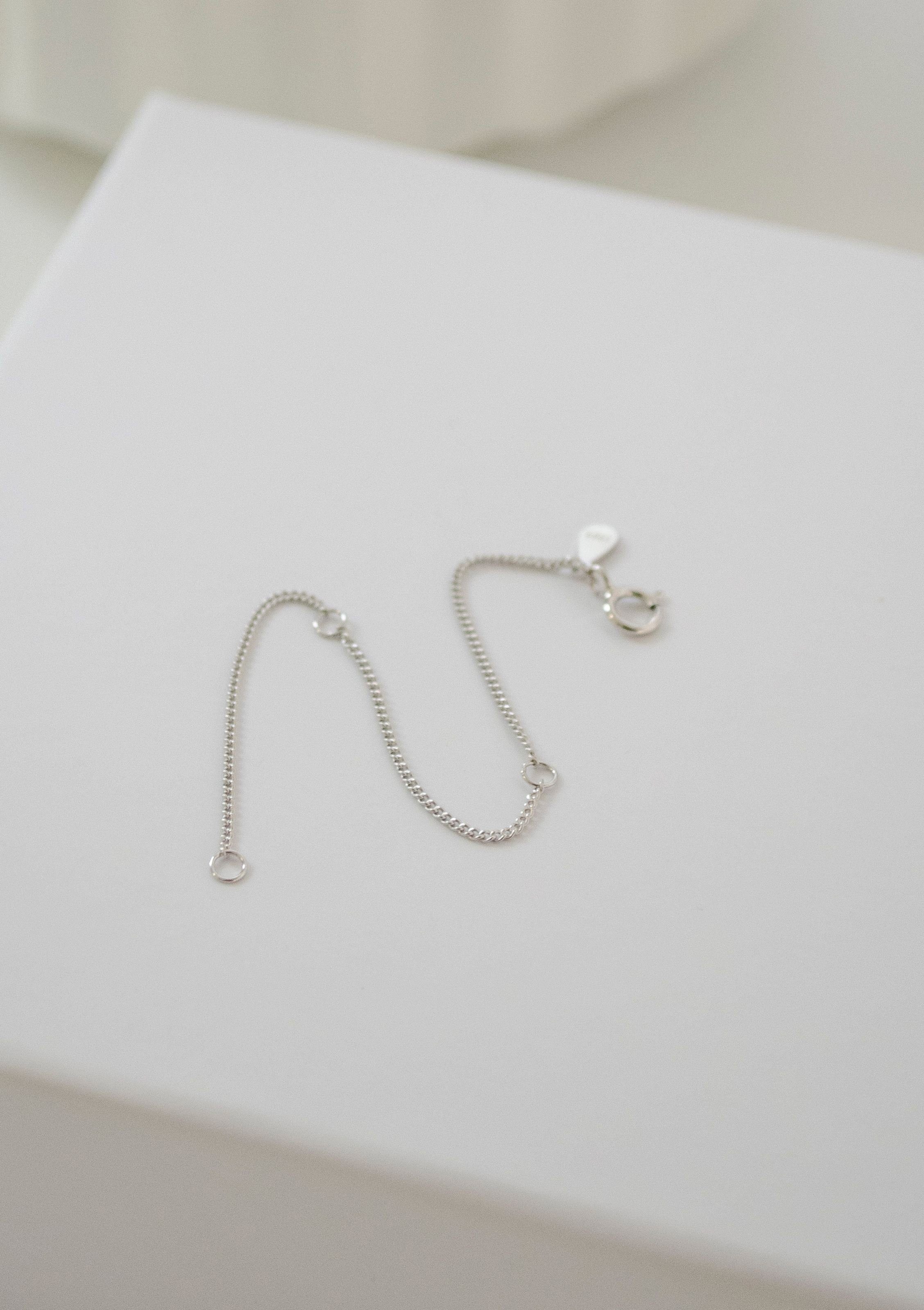 Hey Happiness Kettenverlängerung um 3,5 cm bis 10,5 cm, Silberschmuck vergoldet 18K Roségold, Verlängerungskette aus 925 Sterling Silber – Bild 4 von 5