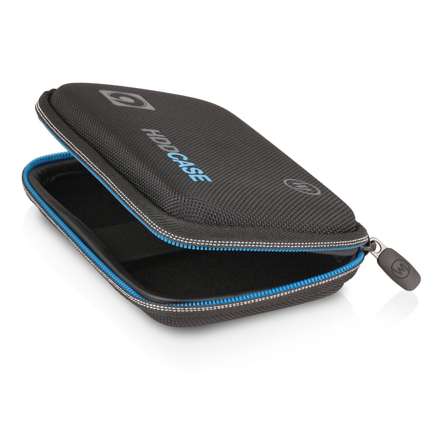 Wicked Chili Aufbewahrungstasche Schutztasche Hülle Case für Bosch Nyon Modell 2021, Innenabmessungen: 13,5 x 8,5 x 4cm / Universal / Dehnbar / Hülle / Travel Case / Antishock Schutztasche Bosch Nyon Modell 2021 / Mit Netzfach für Kabel und Zubehör / Hard-shell Schutzhülle / Strapazierfähiges Material / Mit Reißverschluss
