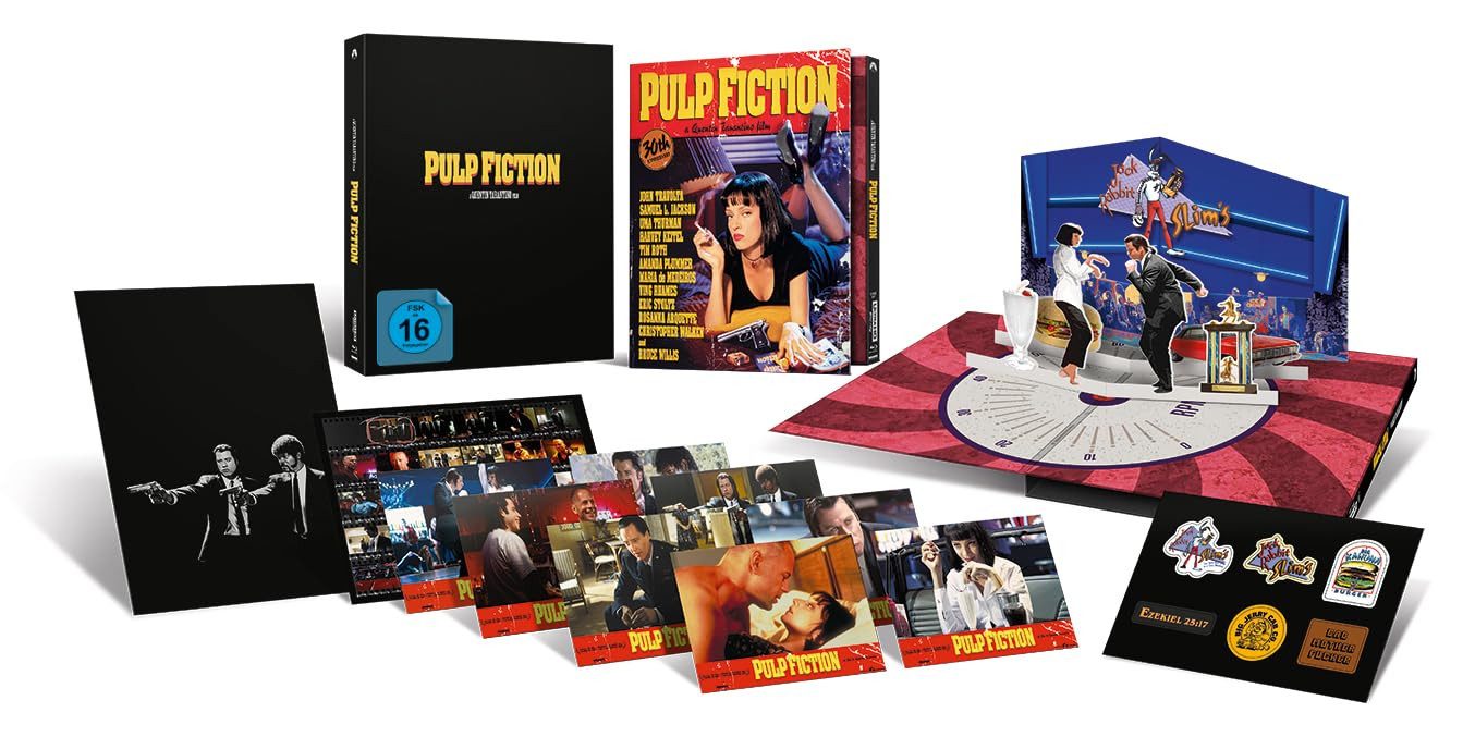 Warner Bros. Blu-ray 4K Ultra HD Pulp Fiction - Limited Collector's Edition 4K Ultra HD + BluRay
