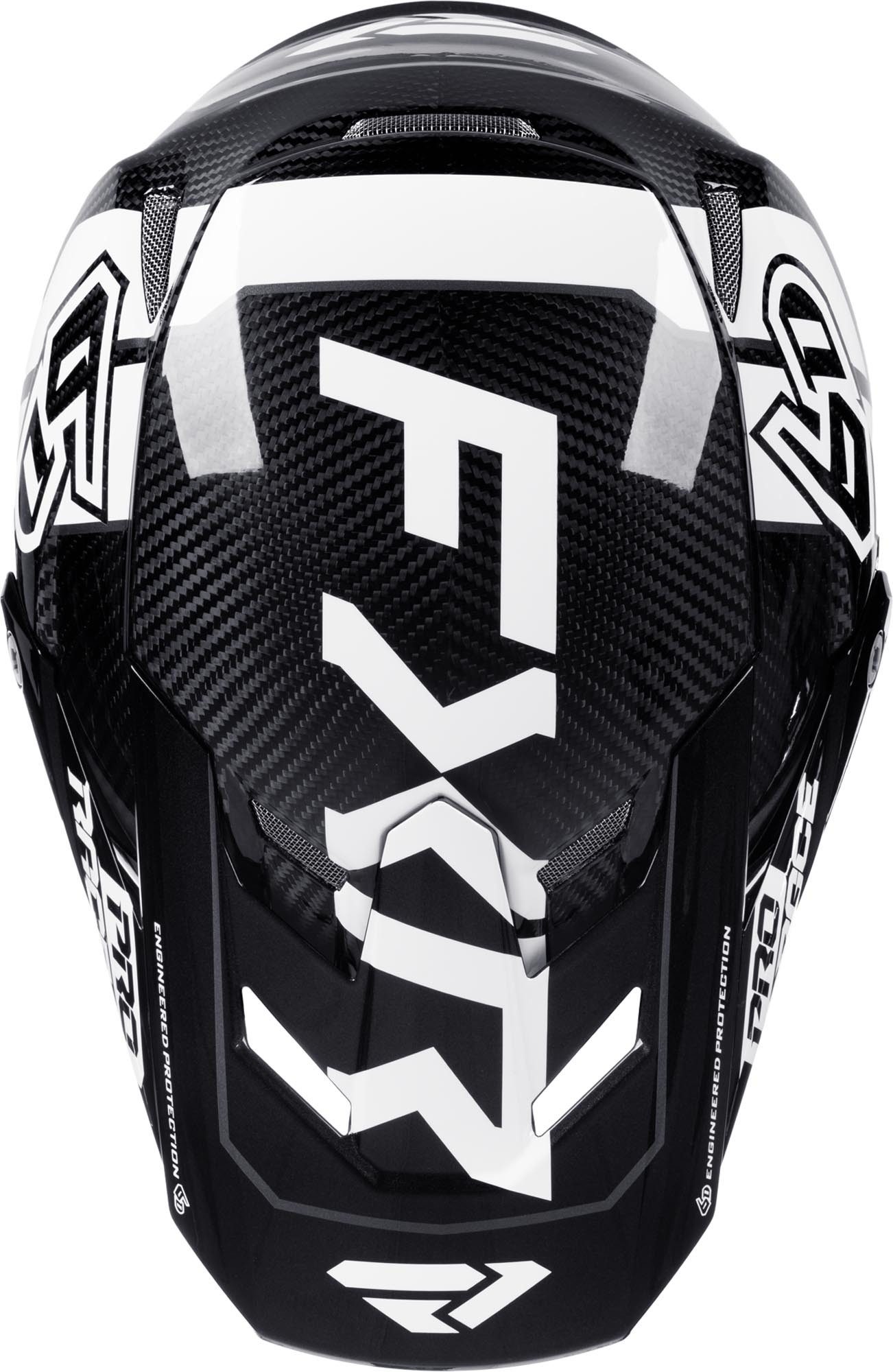 FXR Motorradhandschuhe 6D ATR-3Y Carbon Jugend Motocross Helm vorbereitet für Kommunikationssystem