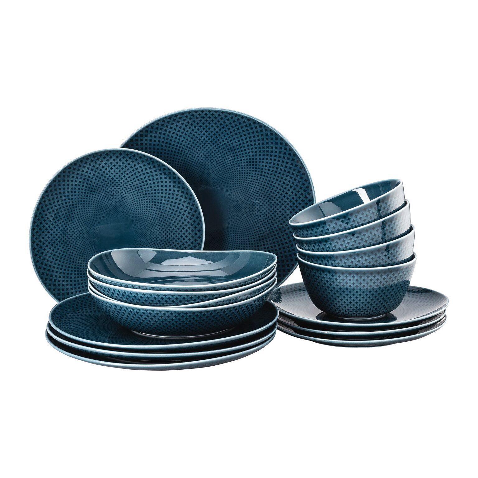Rosenthal Geschirr-Set Rosenthal Junto Set, Porzellan, Porzellan