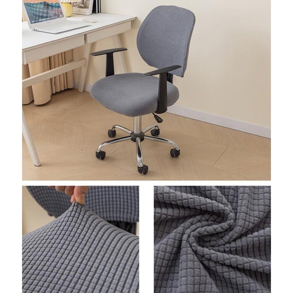 Coonoor Stuhlhusse Bürodrehstuhlbezug,elastischer universeller Sitzbezug günstig online kaufen