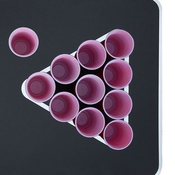 vidaXL Mini-Tischtennisplatte Beer-Pong Set 0,5 L Kunststoff