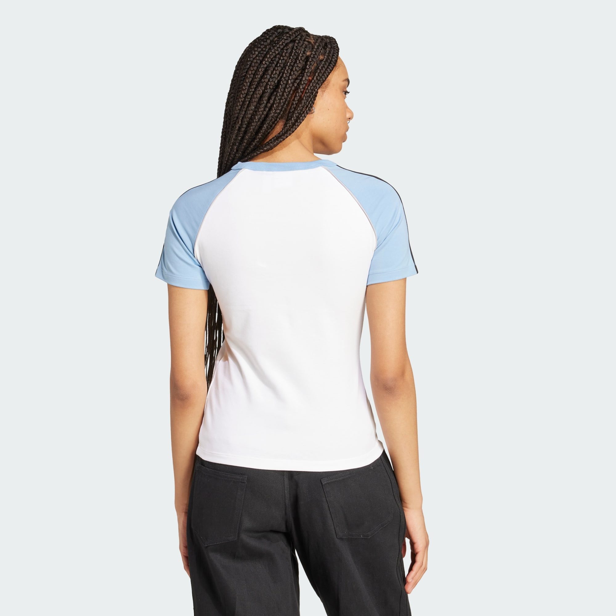 adidas Originals Longsleeve ADICOLOR 3-STREIFEN RAGLAN günstig online kaufen