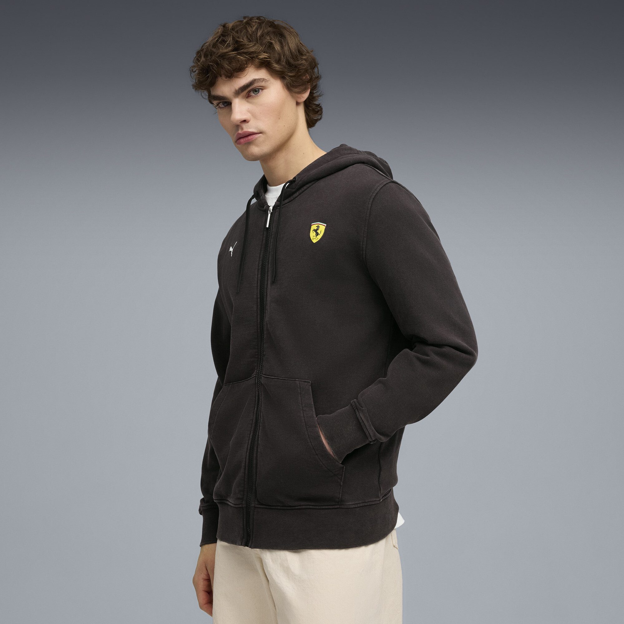 PUMA Sweatjacke Scuderia Ferrari Sportswear Sweat-Kapuzenjacke günstig online kaufen