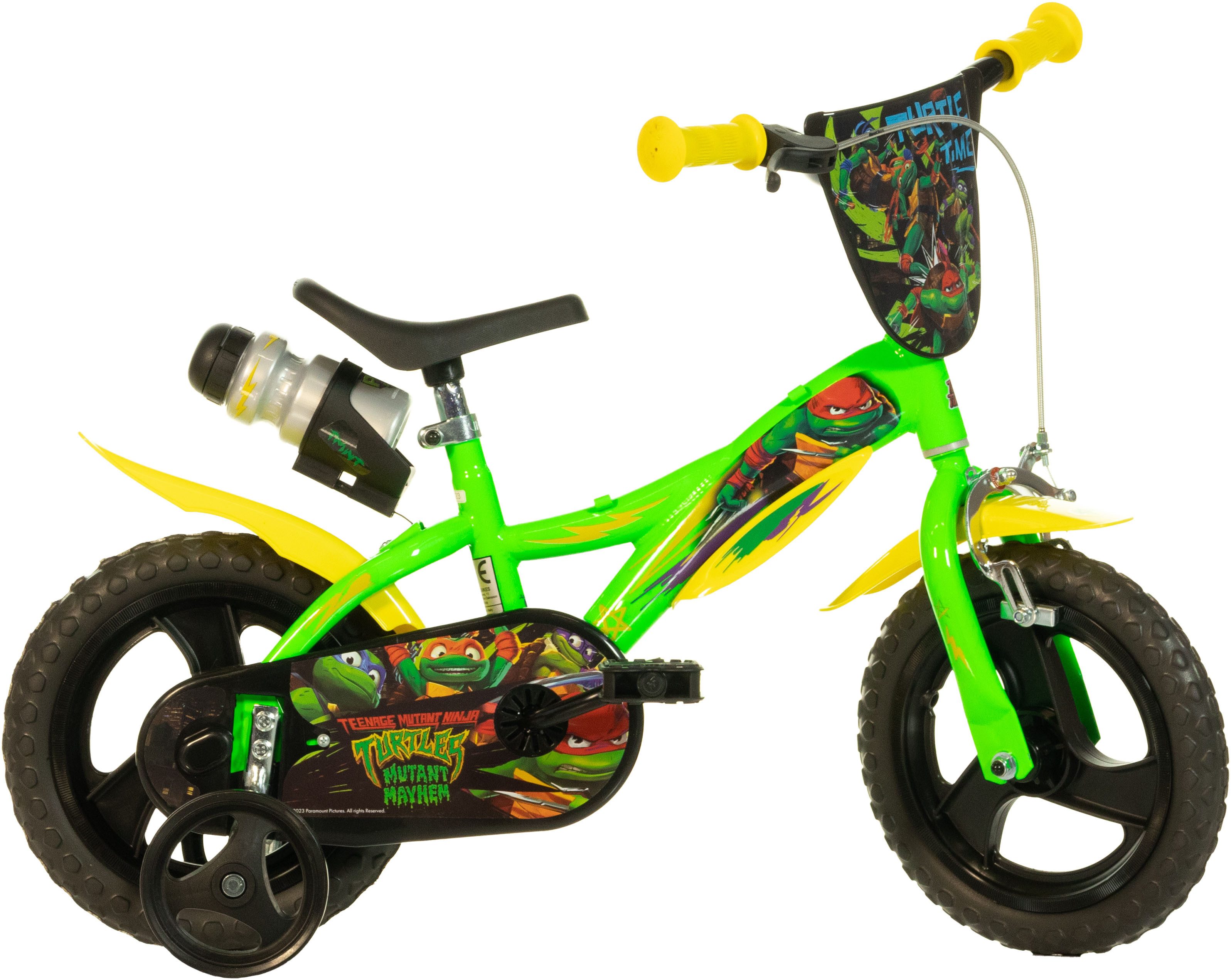 Kinderfahrrad Turtles 12" Kinderfahrrad 2-4 Jahre