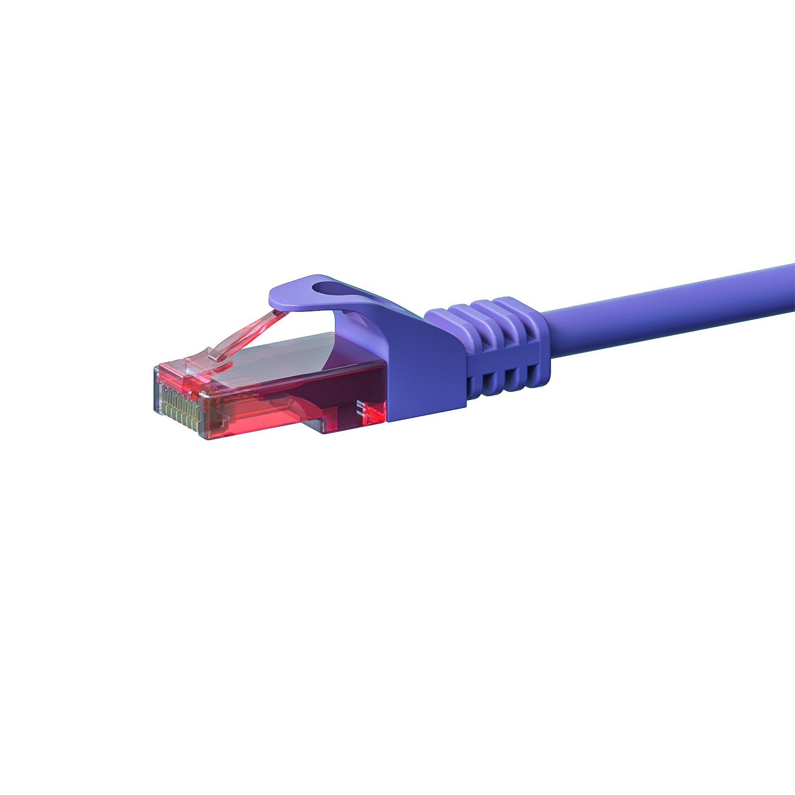 Danicom CAT6 Netzwerkkabel, U/UTP, 30 meter, Viollett, 100% Kupfer Netzwerkkabel, (3000 cm)