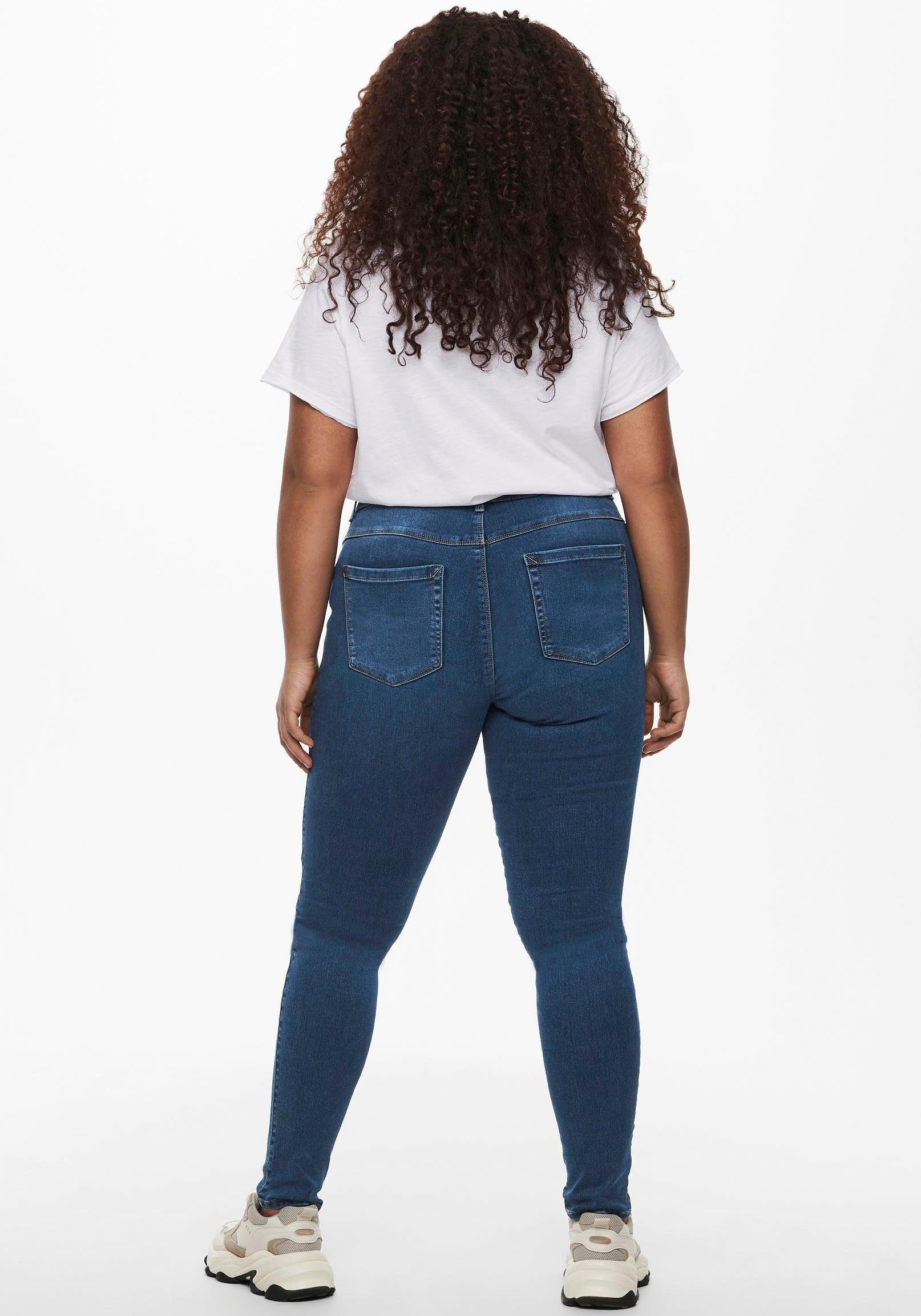 ONLY CARMAKOMA High-waist-Jeans "CARAUGUSTA HW SK DNM" günstig online kaufen
