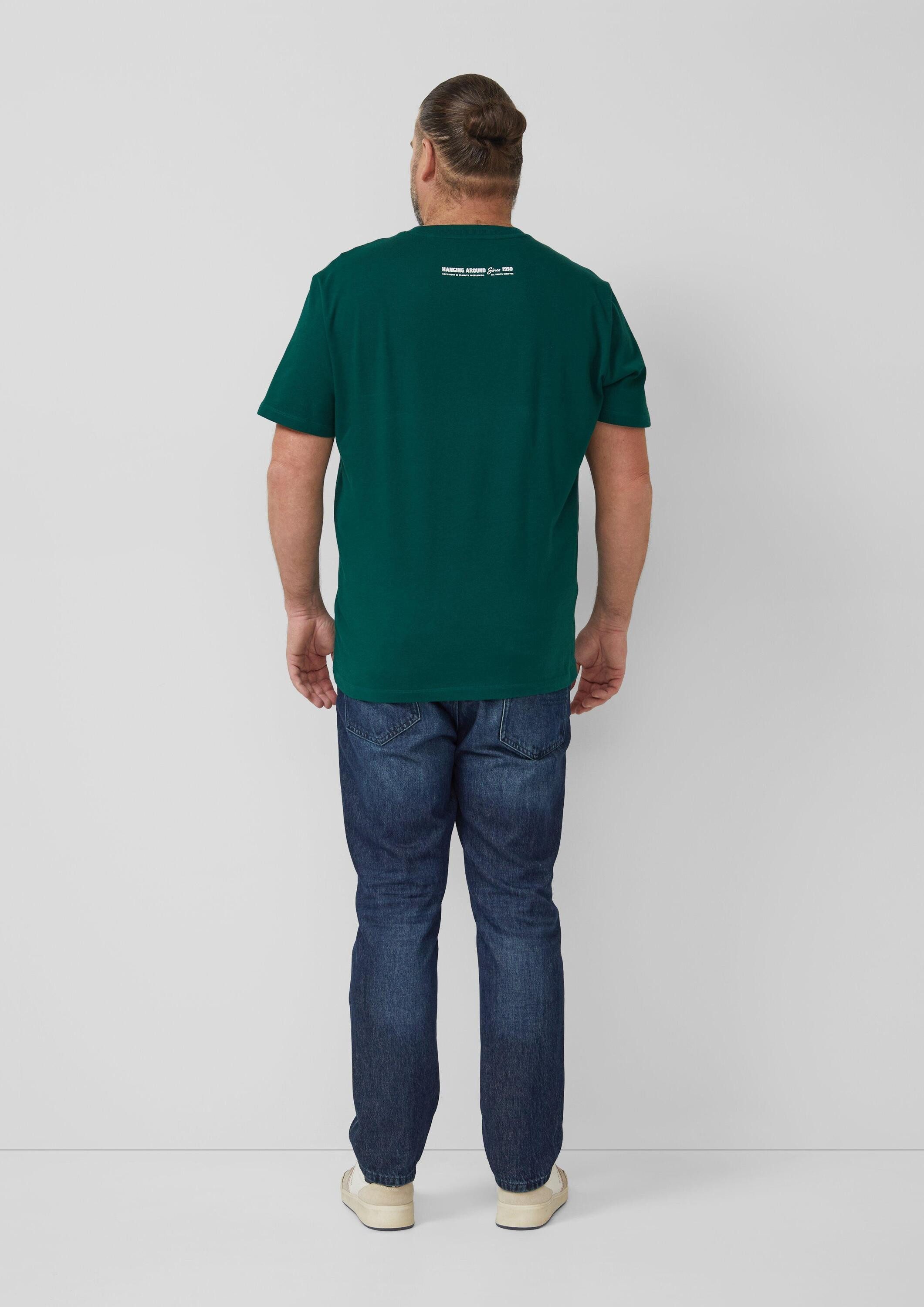 s.Oliver Kurzarmshirt T-Shirt T-Shirt mit Peanuts®-Artwork