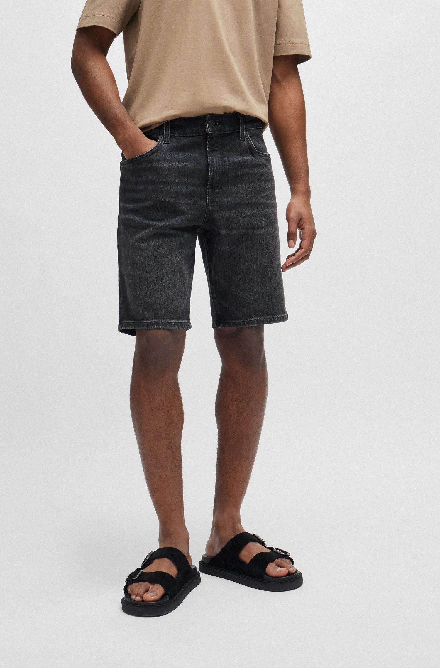 BOSS ORANGE Shorts Re.Maine-Shorts BC mit schmalem Bein