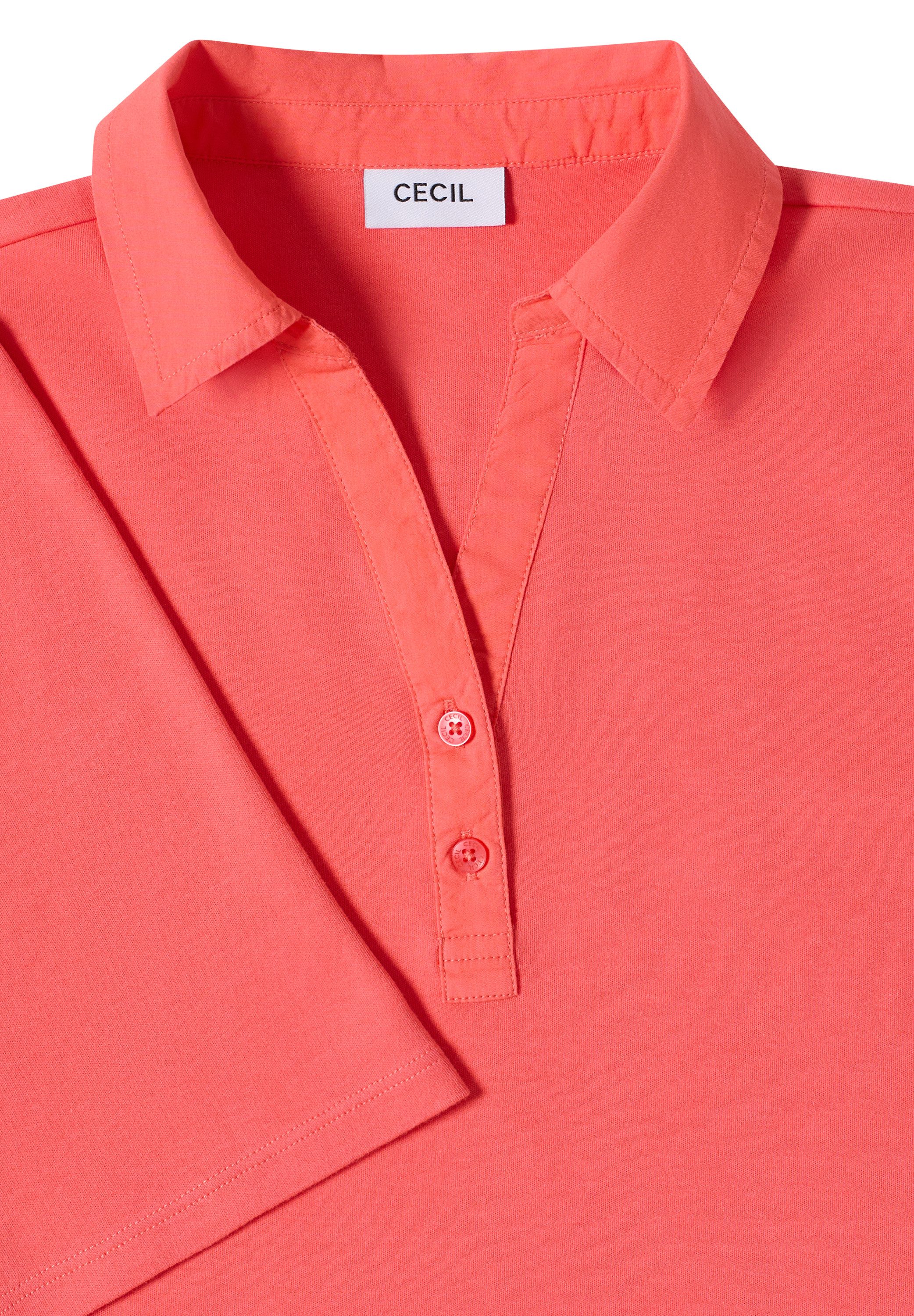 CECIL Poloshirt aus reiner Baumwolle – Bild 5 von 5
