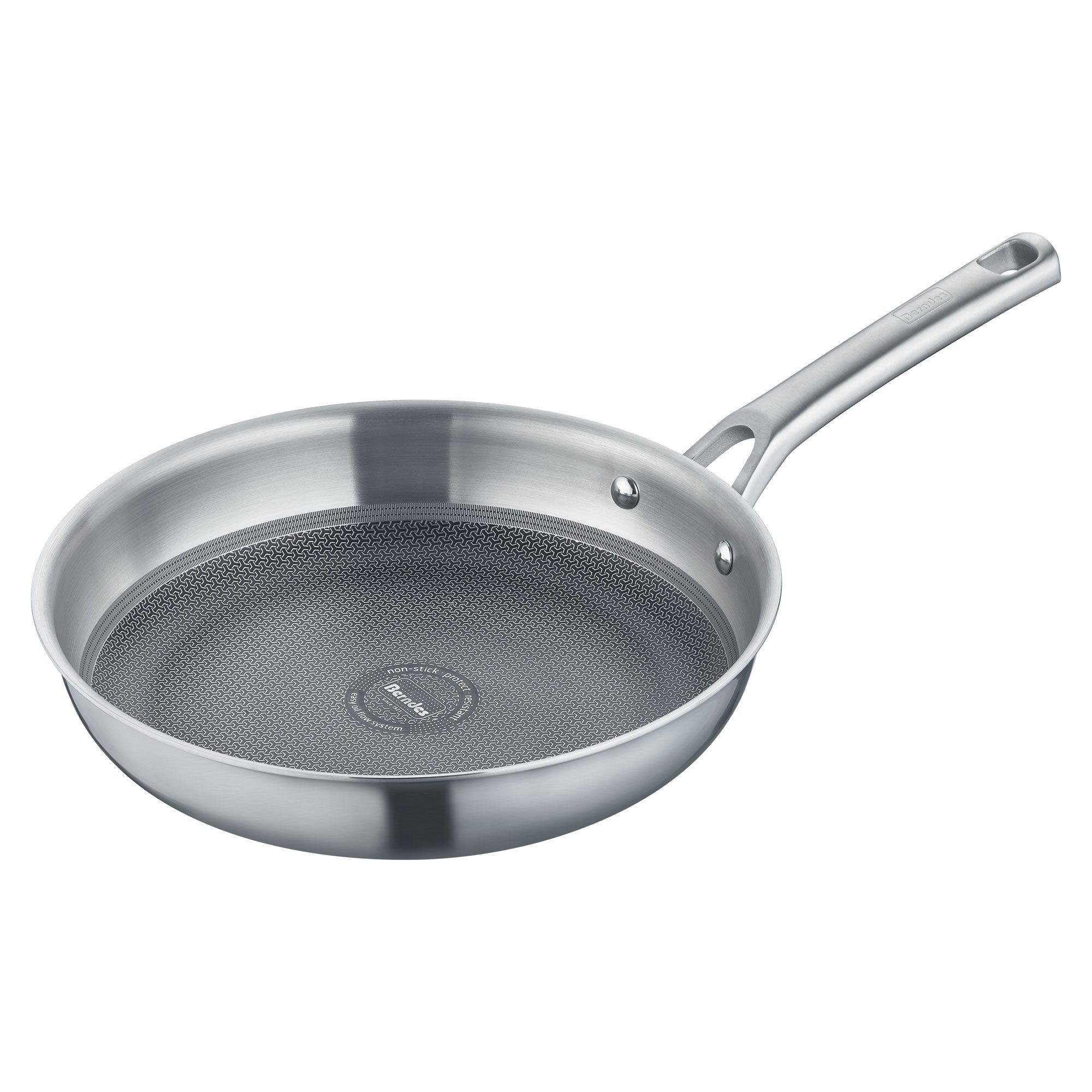 Berndes Bratpfanne 20, 24, 28 oder 32 cm, poliert - Tricion Resist, 3-Schicht-Material