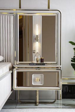 JVmoebel Nachttisch Nachttisch Weiß Modern Design Möbel Luxus Elegantes Schön Schlafzimmer