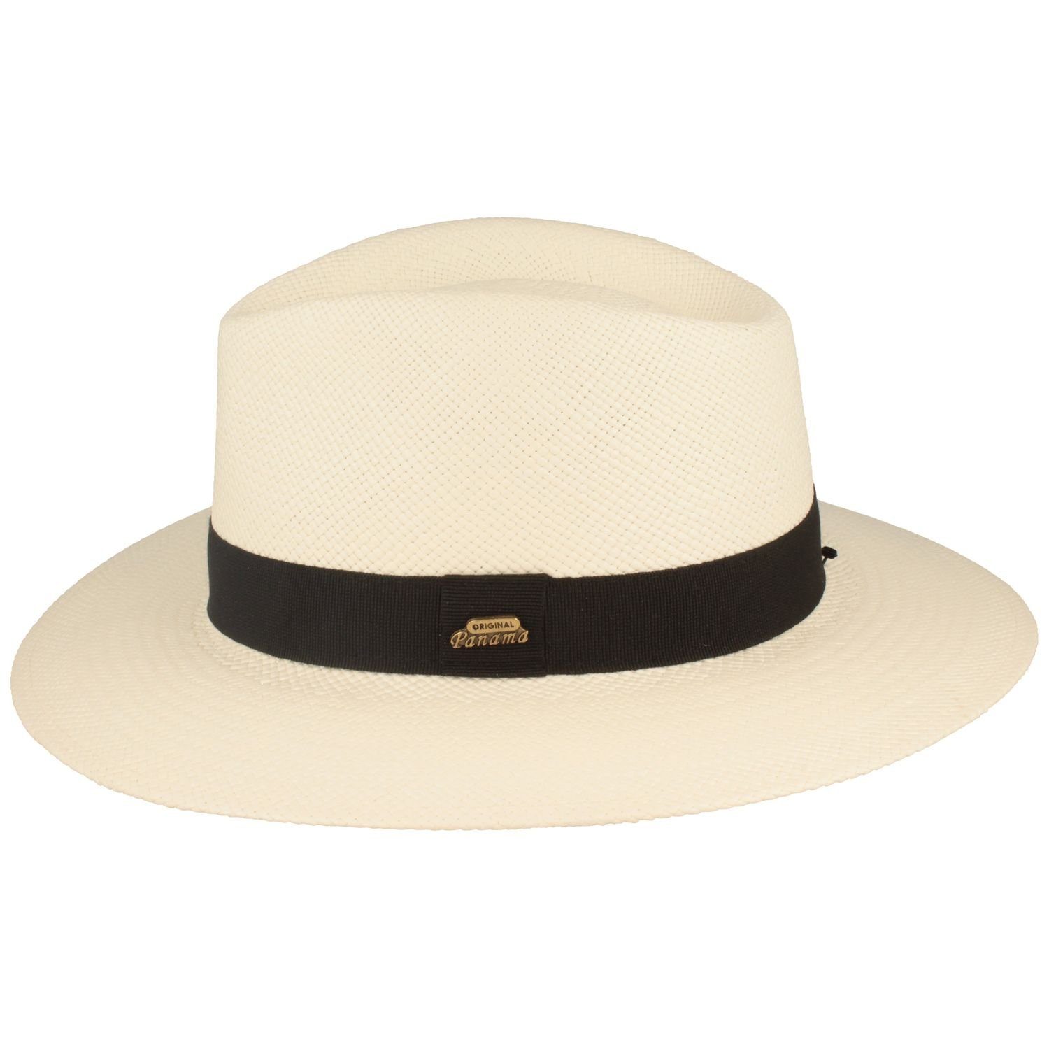 Breiter Strohhut Eleganter original Panama Hut günstig online kaufen