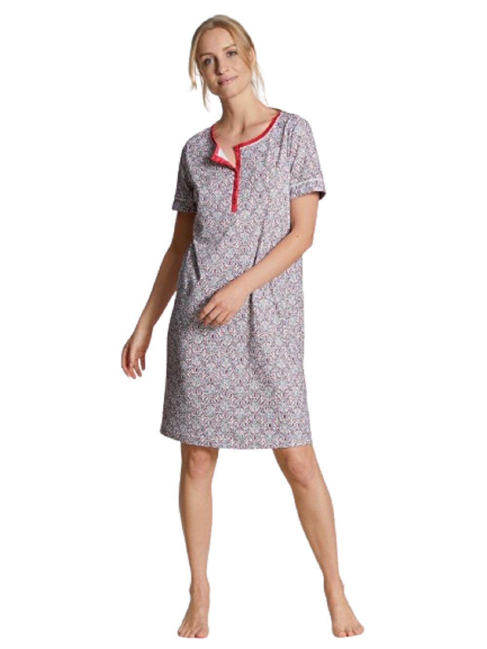 CALIDA Nachthemd CalidaNachthemd33329blau (1 Stück, 1-tlg., 1 Stück)