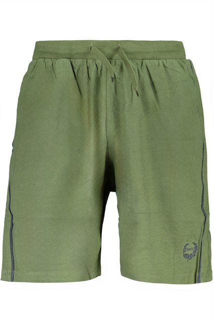 GIAN MARCO VENTURI 5-Pocket-Hose Grüne Herrenshorts - Elastischer Bund, Kor günstig online kaufen