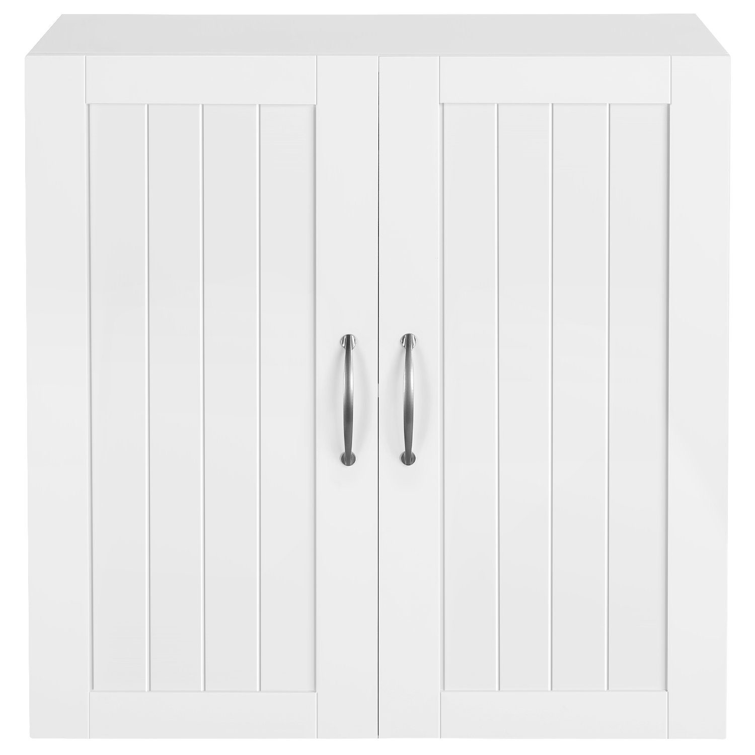 Yaheetech Hängeschrank mit 2 Türen, Badschrank, Wandschrank