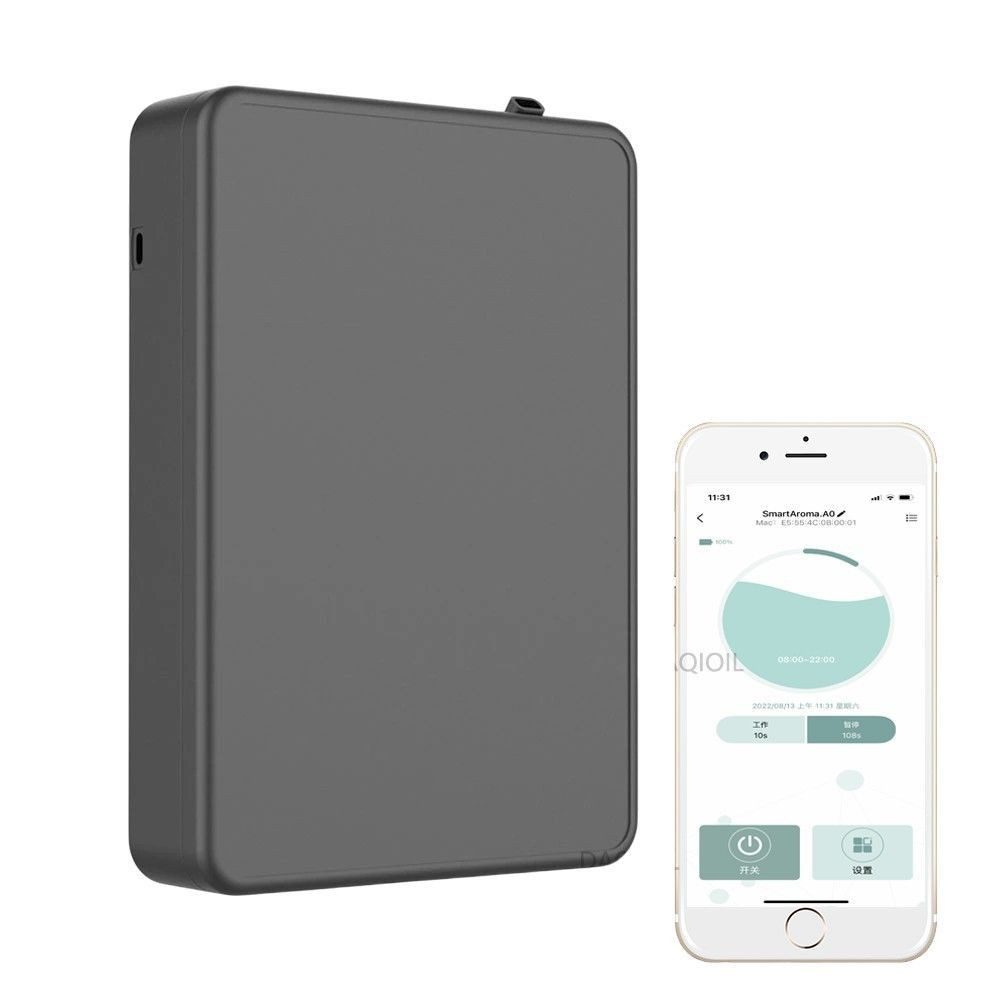 MEGAGOODS Duftlampe Aroma Diffuser Wandmontage App-Steuerung günstig online kaufen