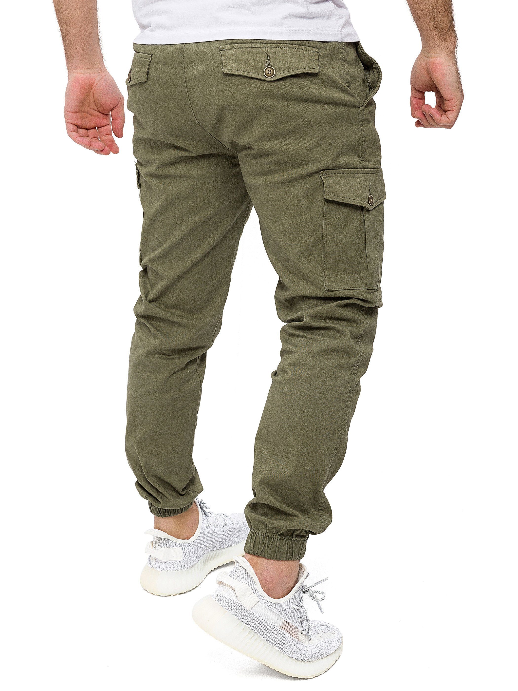 Pittman Cargohose Darius Cargo Chino Freizeit Hose aus leichtem Stoff günstig online kaufen