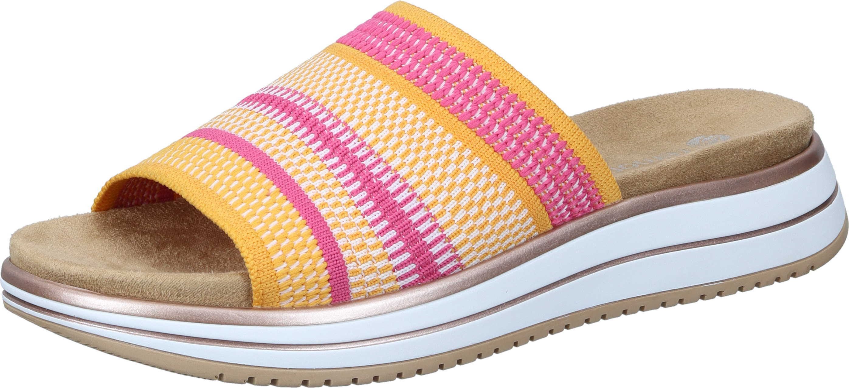 Remonte Pantoletten Pantolette aus Textil günstig online kaufen