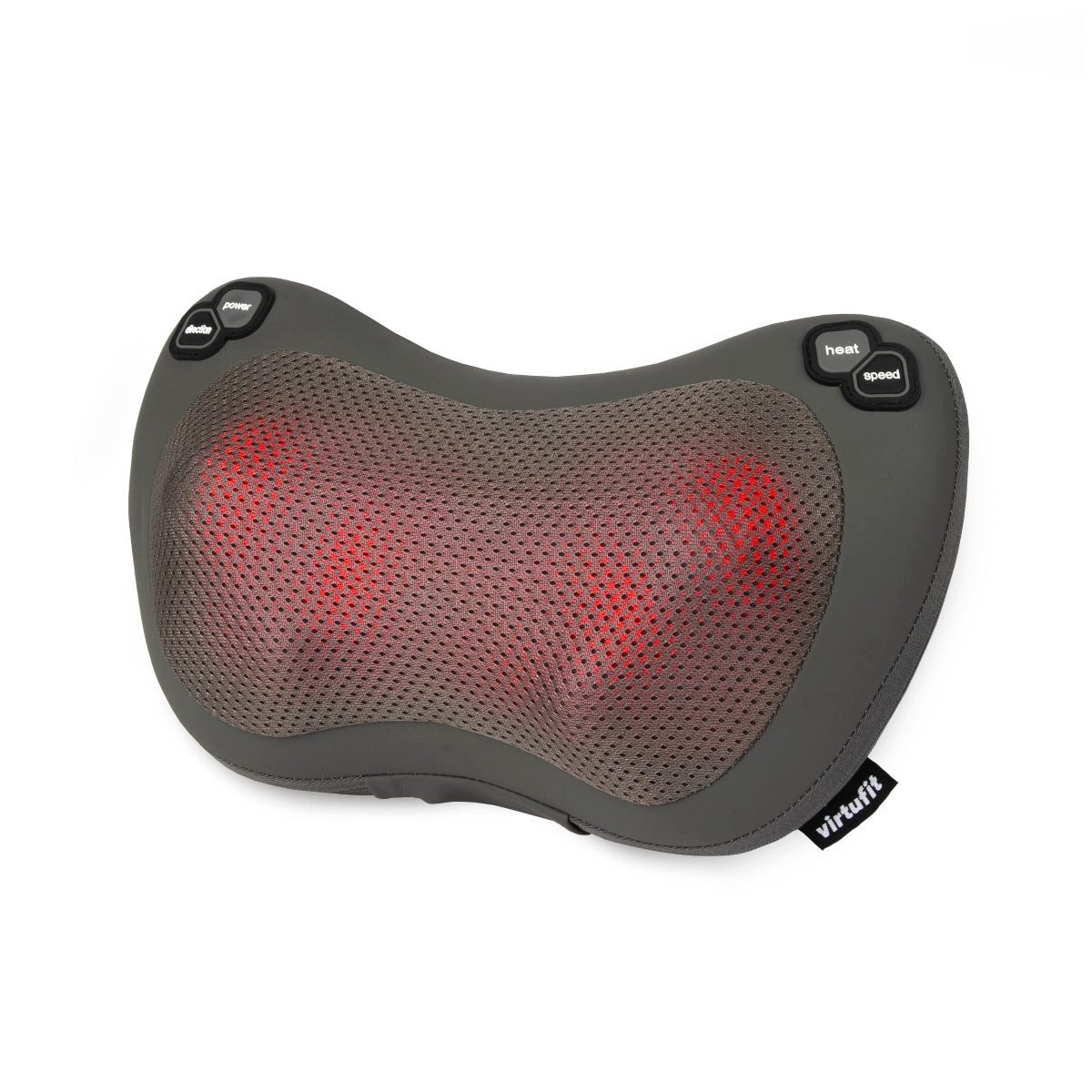 VirtuFit Shiatsu-Massagekissen VirtuFit Kabelloses Massagekissen Pro mit Wärmefunktion