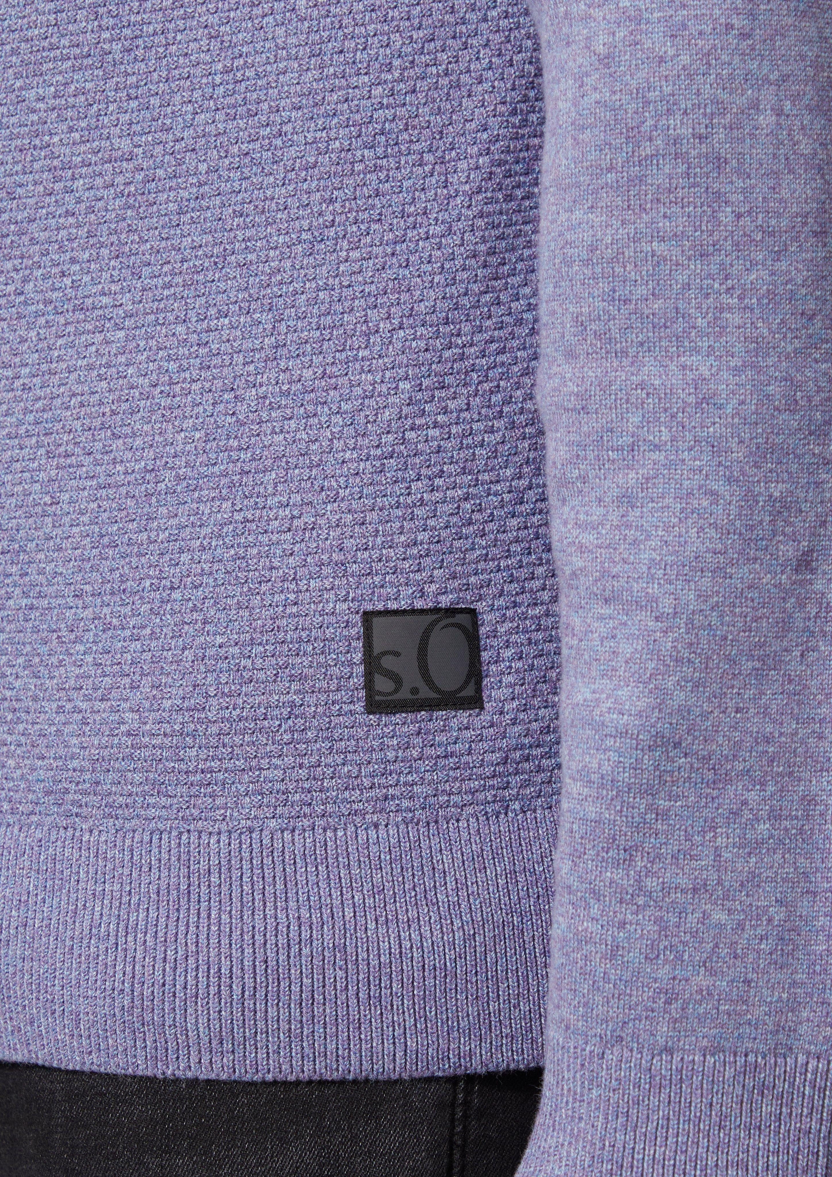 s.Oliver Strickpullover Strickpullover mit Strukturmix und günstig online kaufen