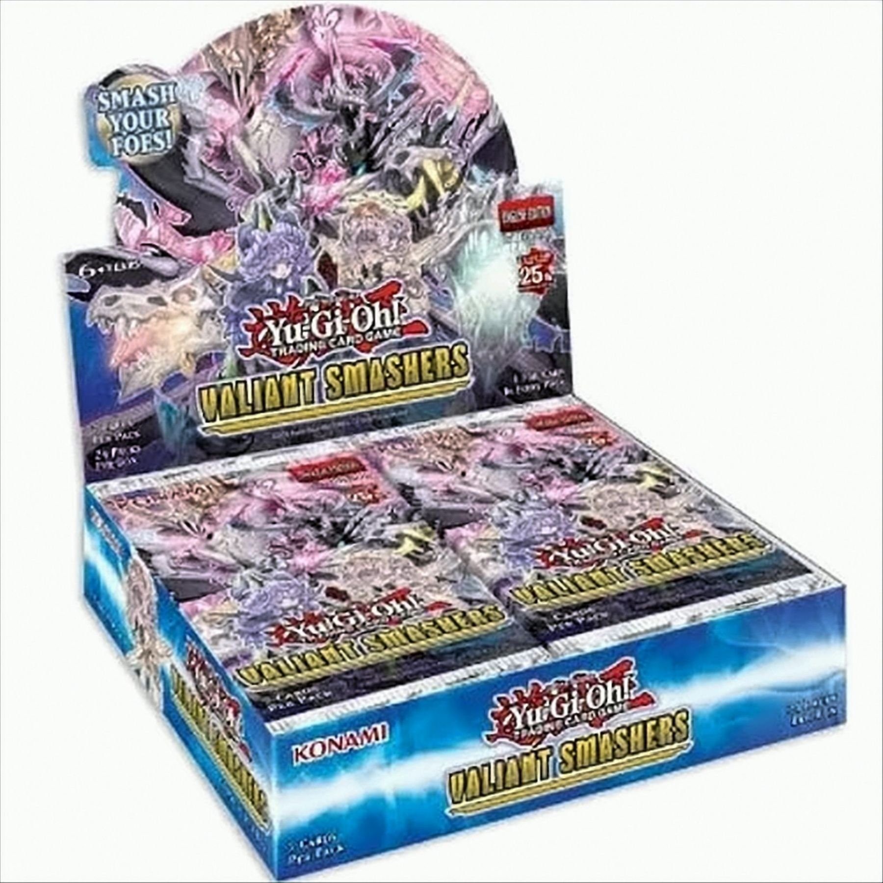 Konami Sammelkarte Yu-Gi-Oh! Valiant Smashers Booster-Display DE