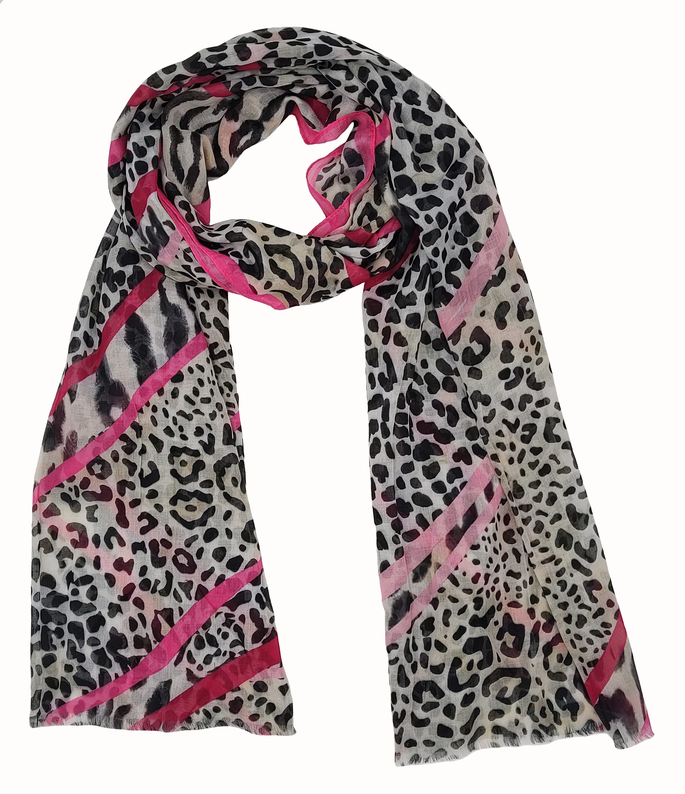 Cassandra Accessoires Schal "Leo", mit Animalprint günstig online kaufen