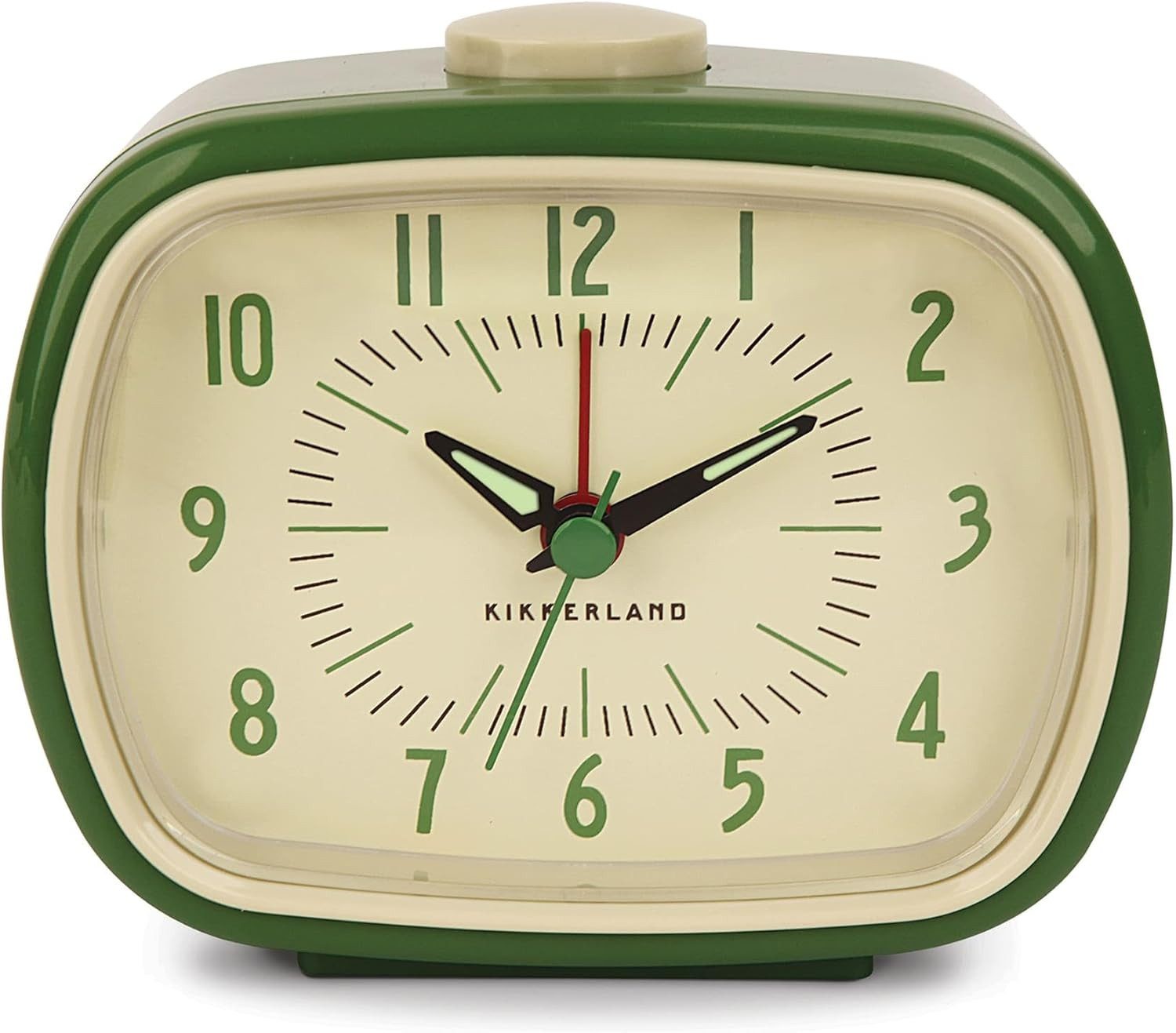 Kikkerland Quarzwecker Retro Oldscool Wecker Analog, günstig online kaufen