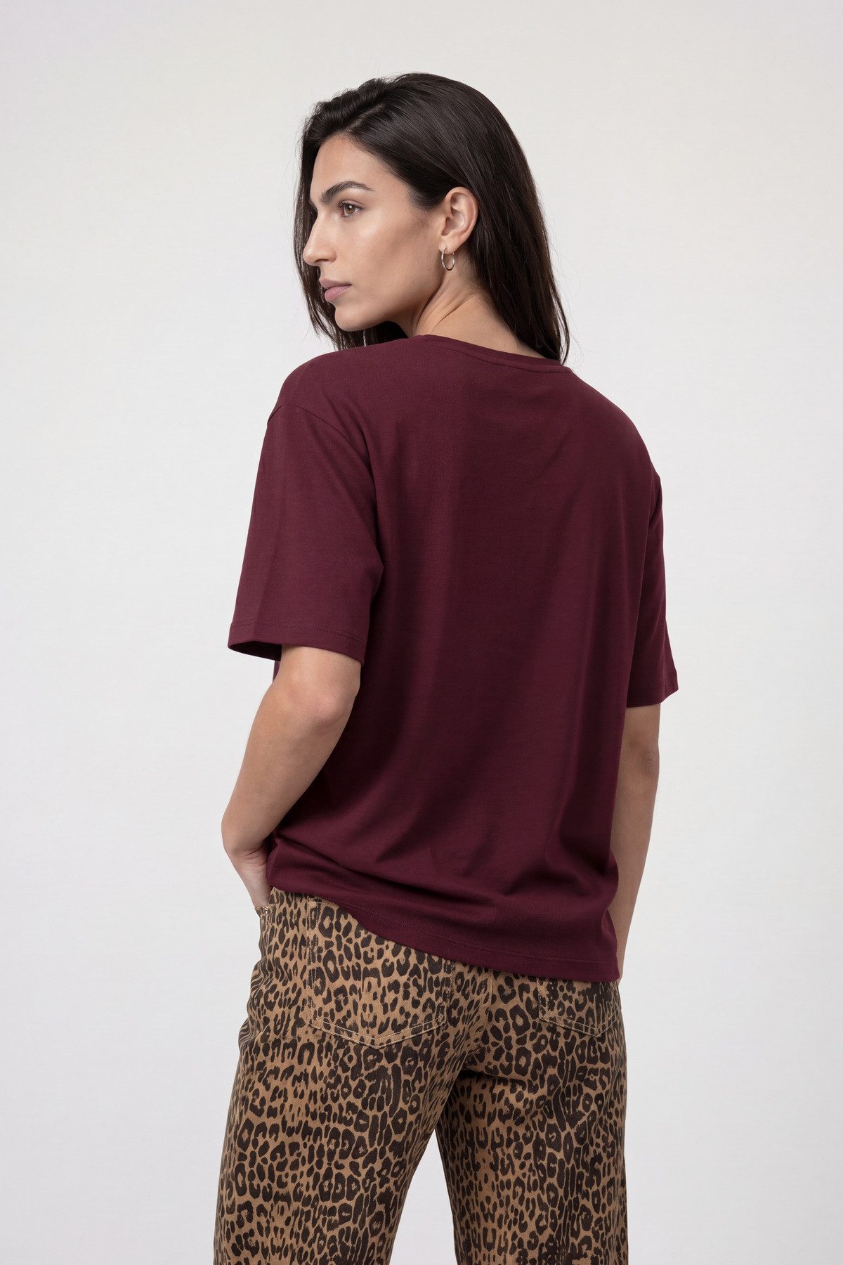 Monari T-Shirt Shirt Voilá Regular fit mit Rundhalsausschnitt