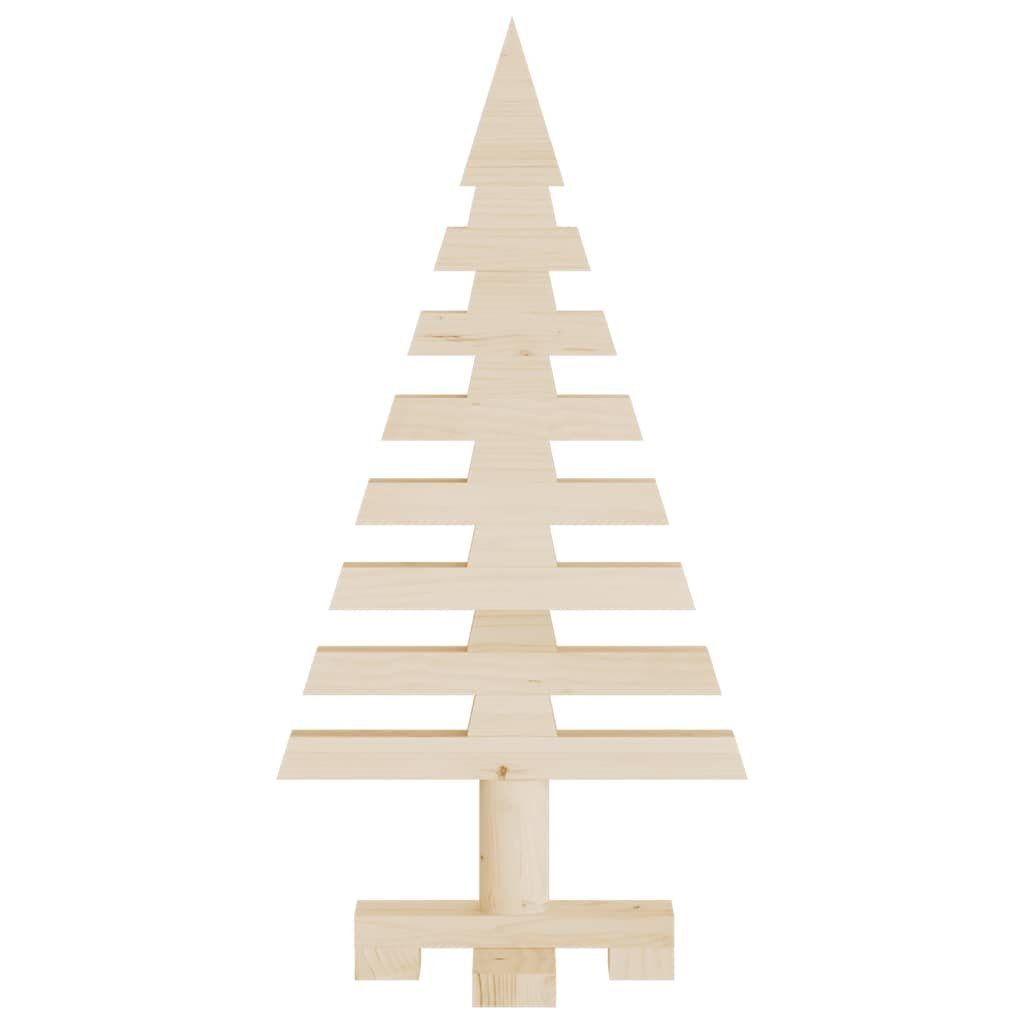 vidaXL Weihnachtsbaum Schmücken 60 Weihnachtsbaum Holz Massivholz zum Kiefer cm Künstlicher