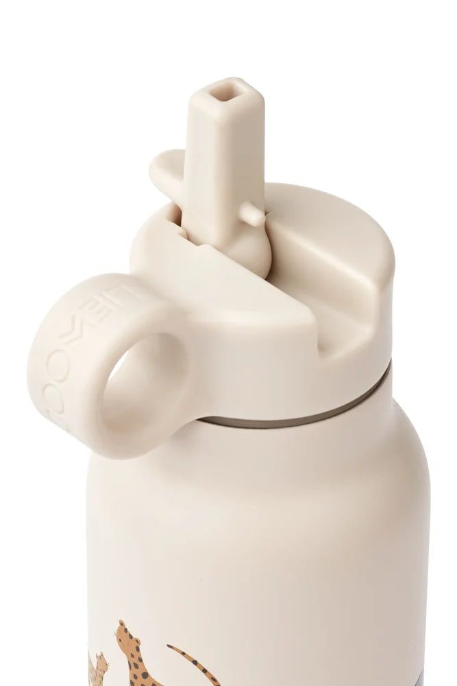 Liewood Isolierflasche Liewood Kinder Wasserflasche, Trinkflasche Falk 350 ml - Recycelter, Edelstahl, Isoliert, Auslaufsicher, Farbe: Alle zusammen / Sandfarben