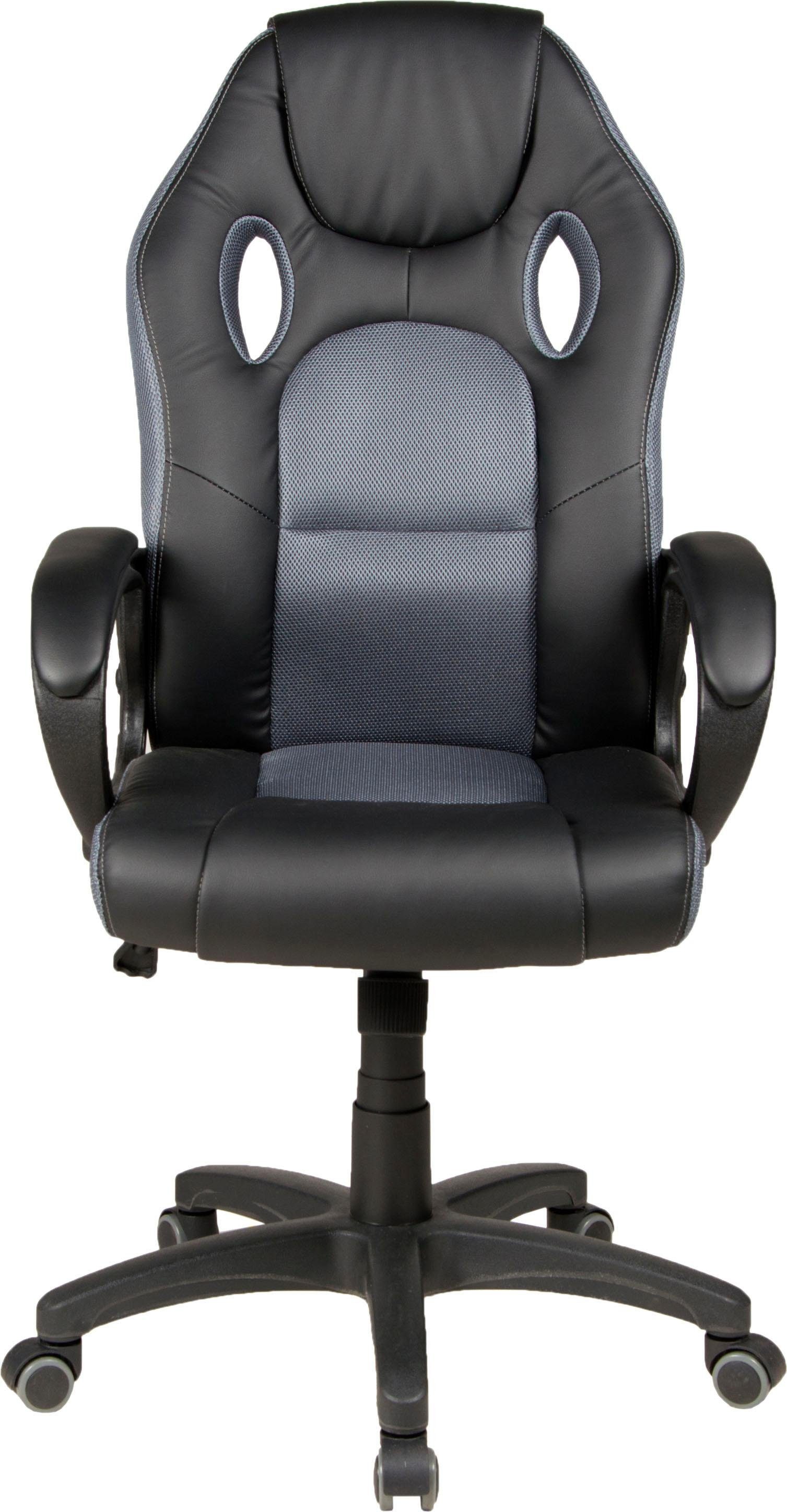 Riley Collection schwarz-grau Duo Gaming-Stuhl