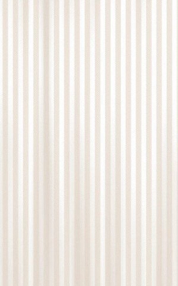 Aqualine Duschvorhang Duschvorhang 180x200cm, PE, Beige Breite 180 cm, Aqualine-ZP003
