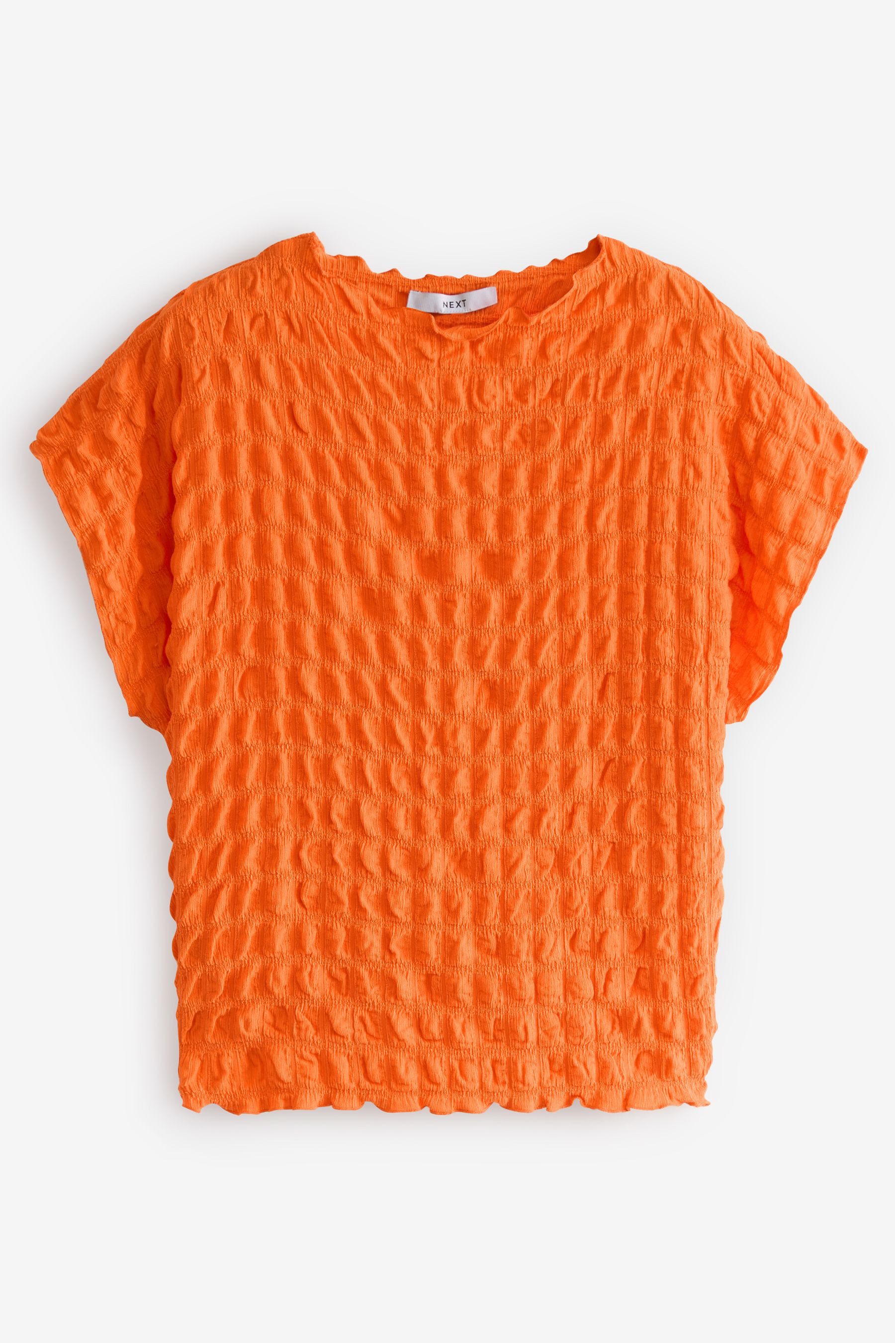 Next T-Shirt Strukturiertes Kurzarm-T-Shirt (1-tlg) günstig online kaufen