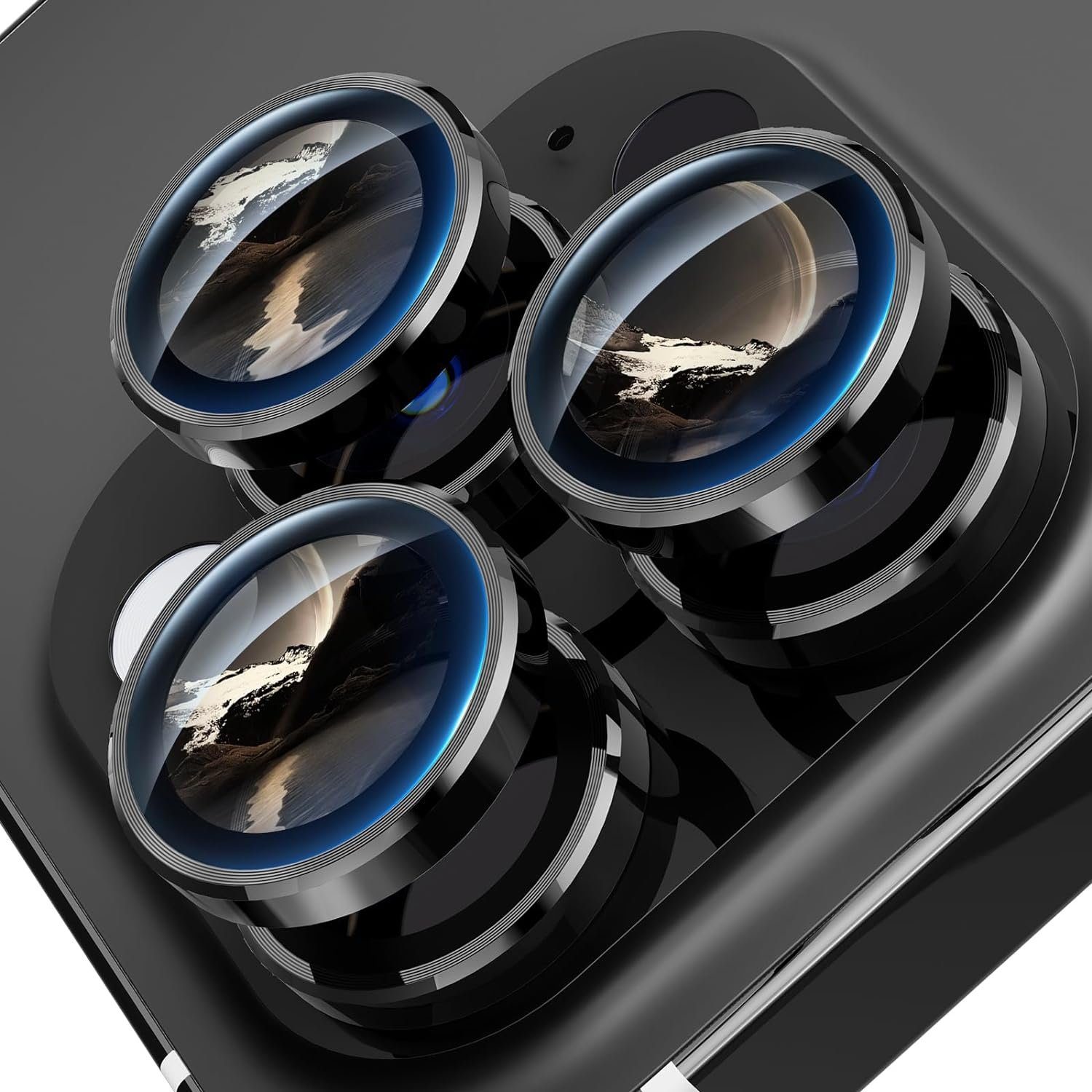 MSM Displayschutzglas 3X Linsenglas für Apple iPhone 15 Pro / 15 Pro Max Schutz Panzerfolie – Bild 2 von 5