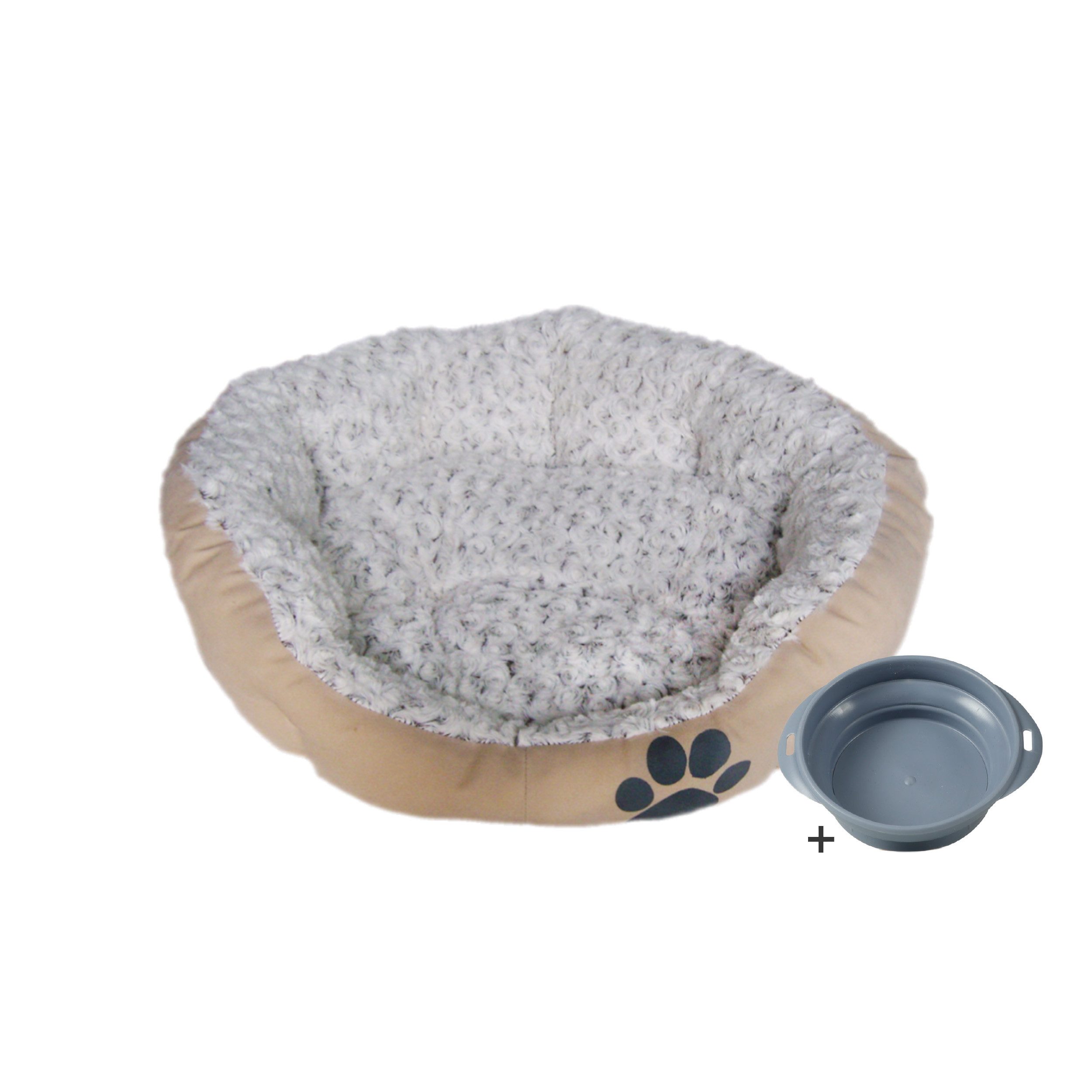 Tiersofa Kuschelsofa Snow, mit gratis Futternapf
