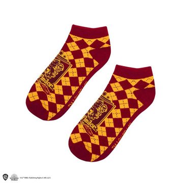 Cinereplicas Kostüm Gryffindor Knöchelsocken 3er-Pack, Zauberhaft weiche Knöchelsocken für jeden waschechten Harry Potter F