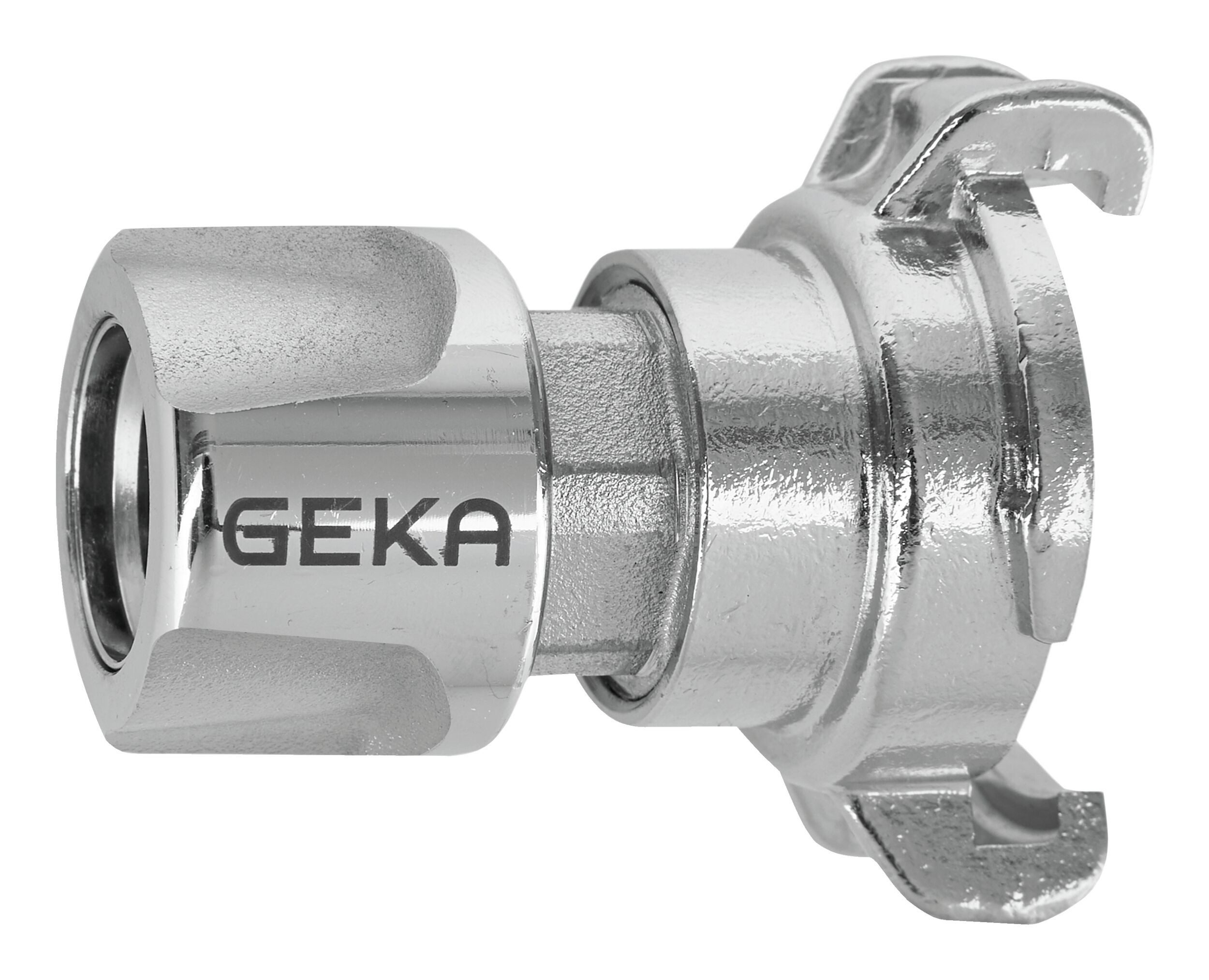 GEKA Schlauchverbinder, Plus Stecksystem-Übergangsstück Klaue und Steckbuchse