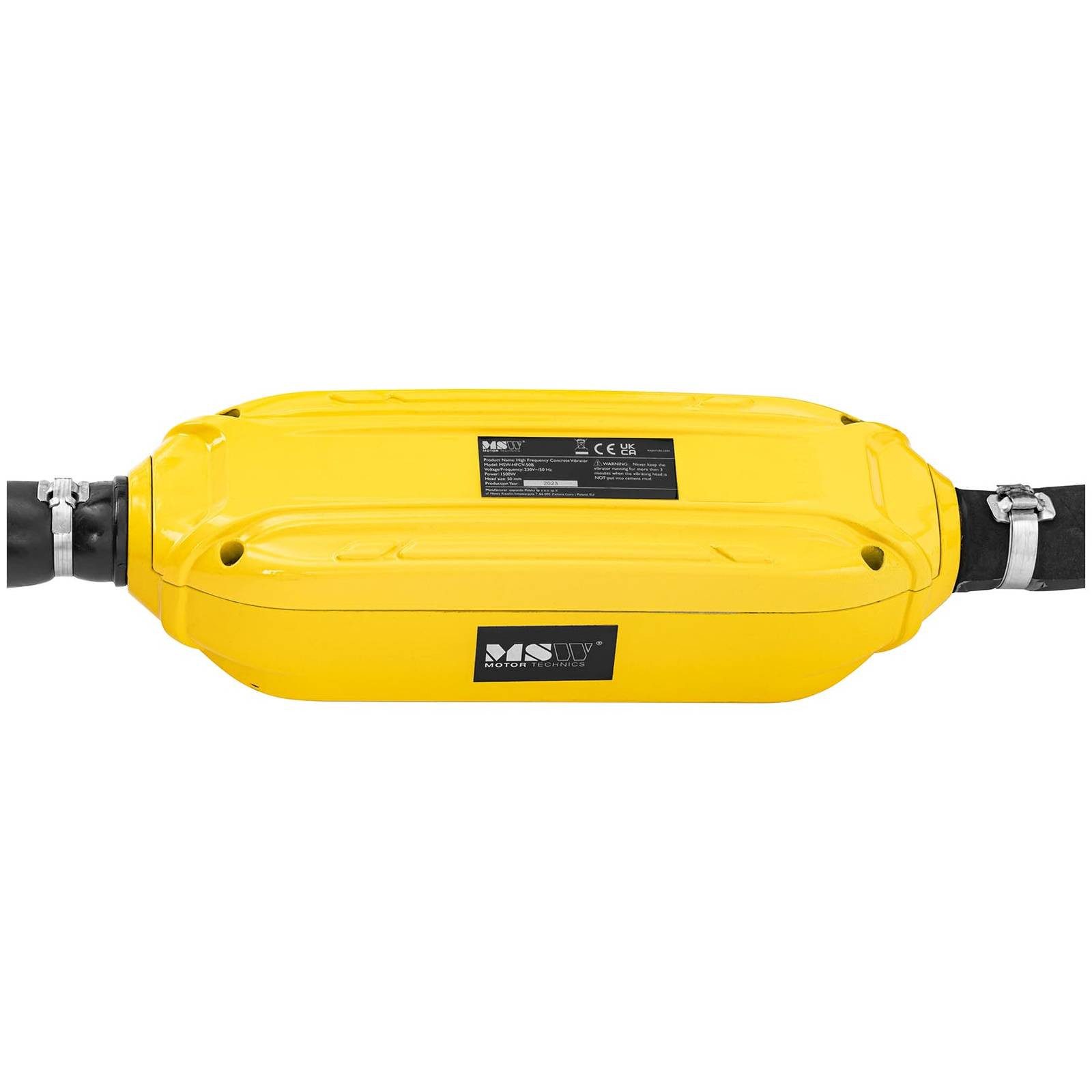 MSW Innenrüttler Hochfrequenz Betonrüttler mit Umformer 1500 W 490 x 50 mm 12 000 U/min, 1500 in W